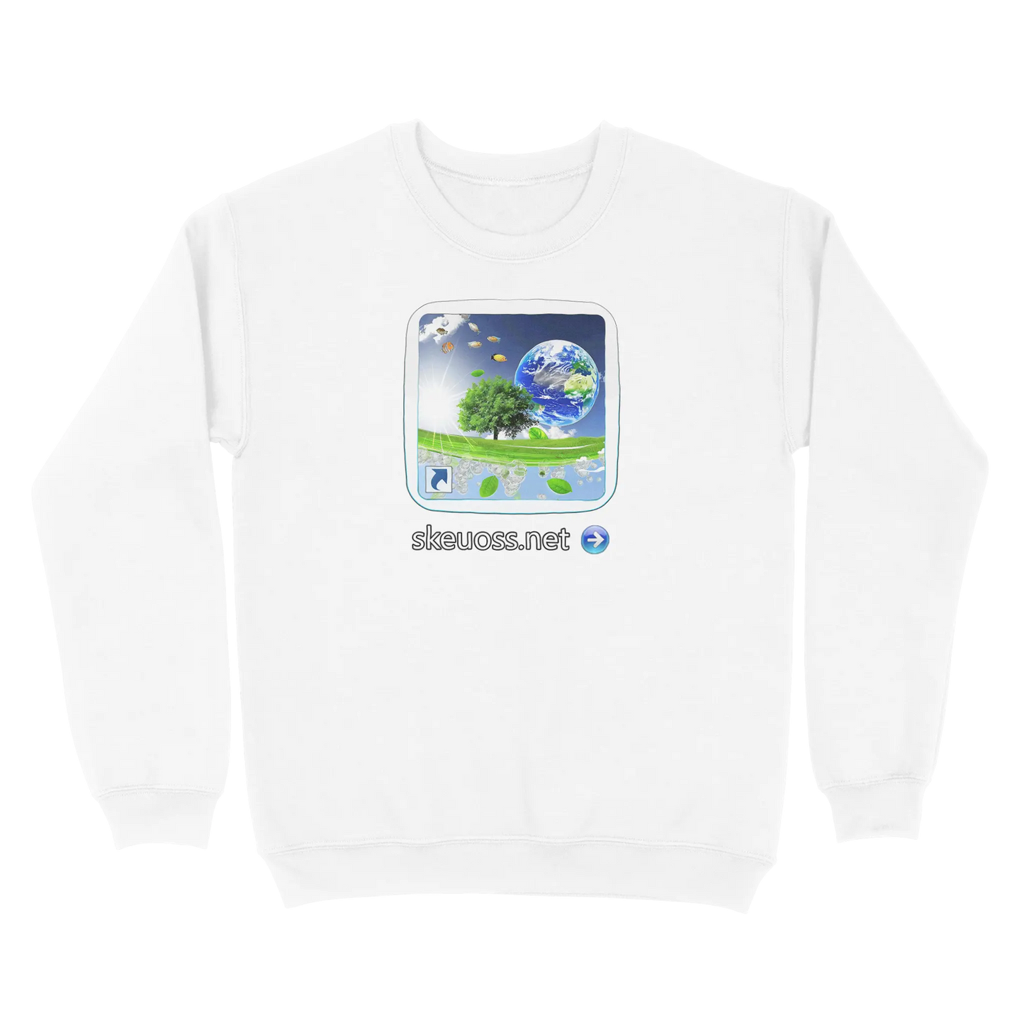 Frutiger Aero Sweatshirt - User Login Collection - User 405