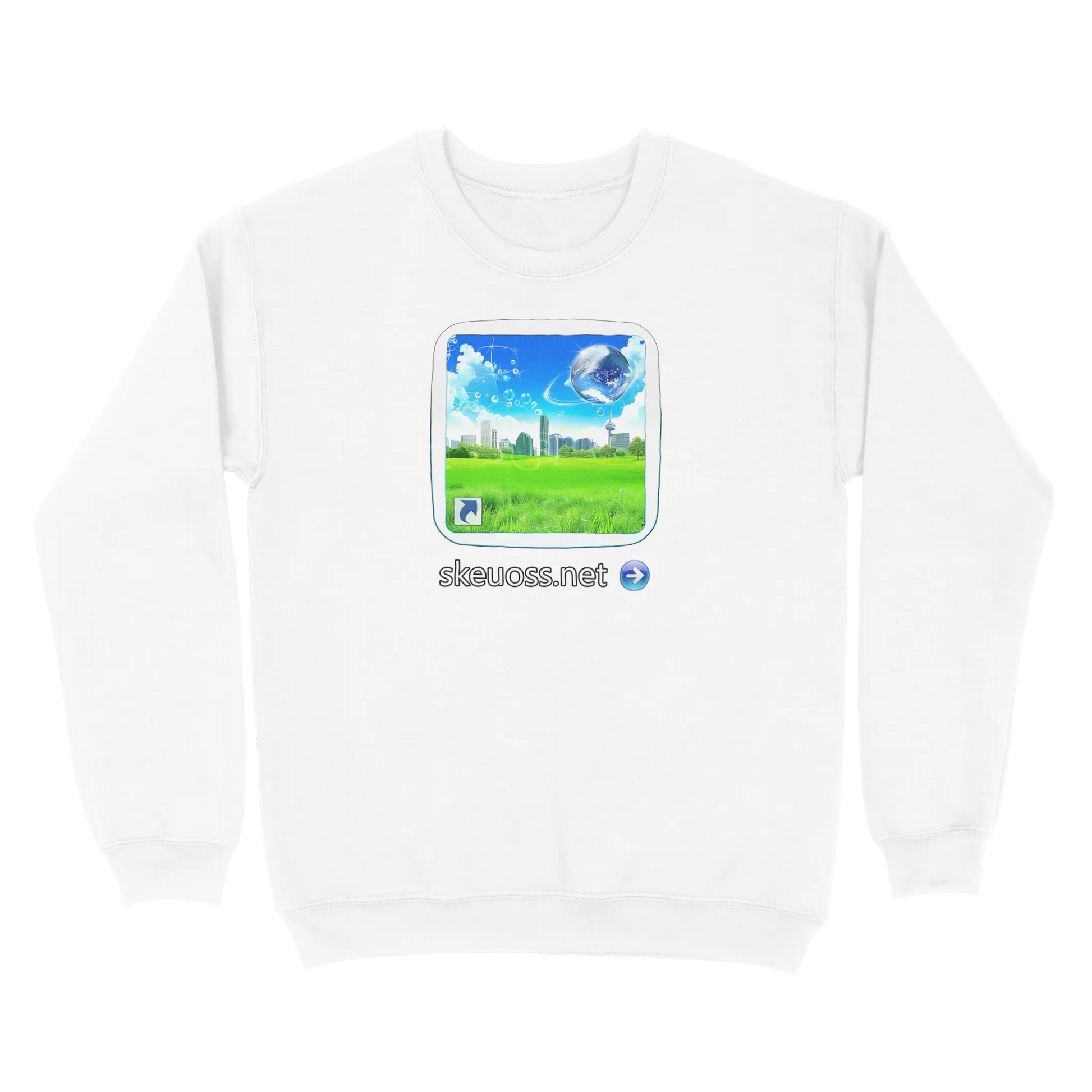 Frutiger Aero Sweatshirt - User Login Collection - User 410