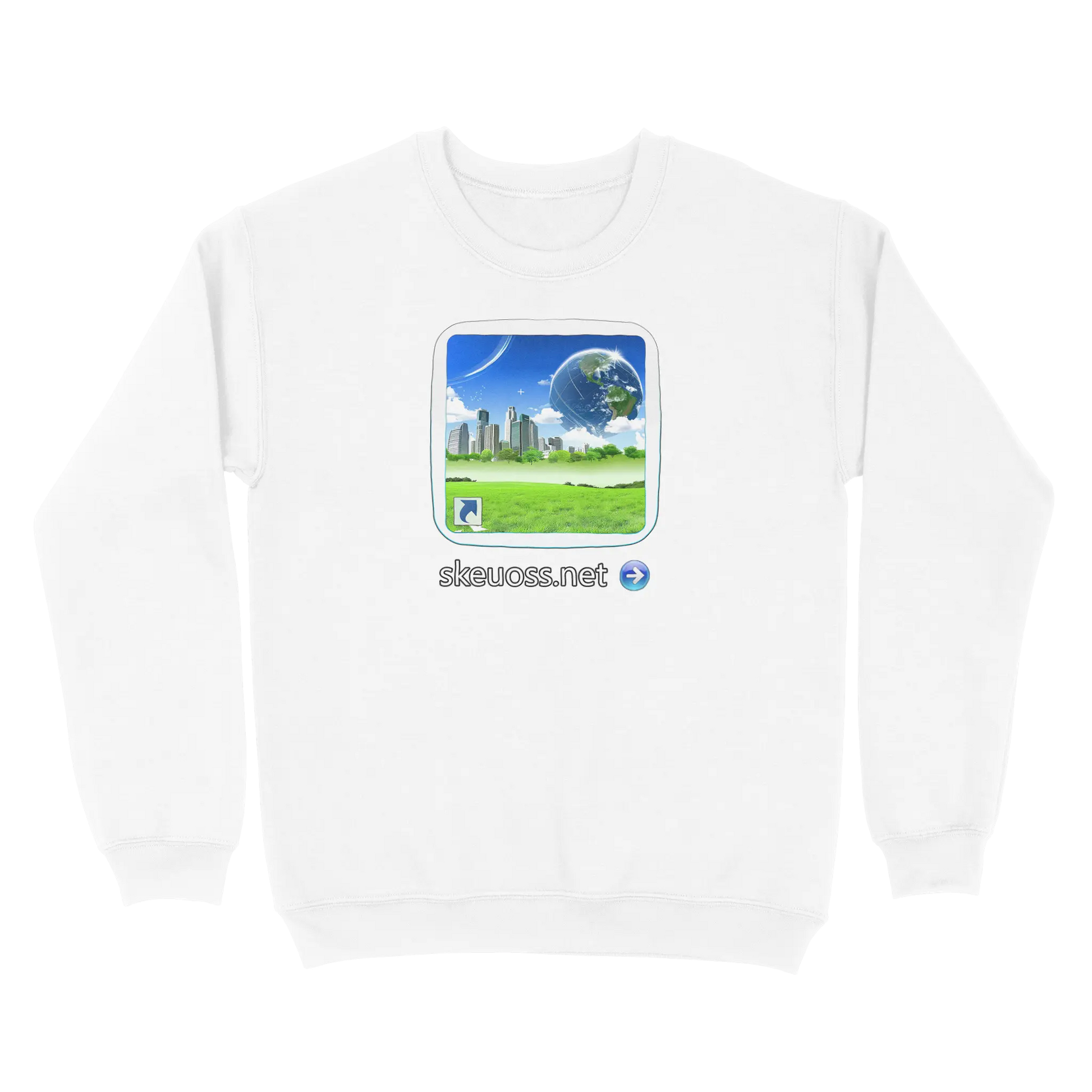 Frutiger Aero Sweatshirt - User Login Collection - User 418