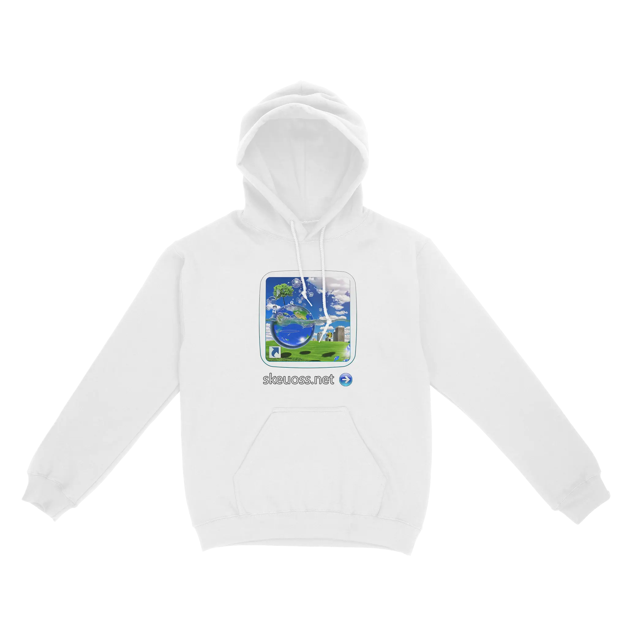 Frutiger Aero Hoodie - User Login Collection - User 424 – Skeuoss