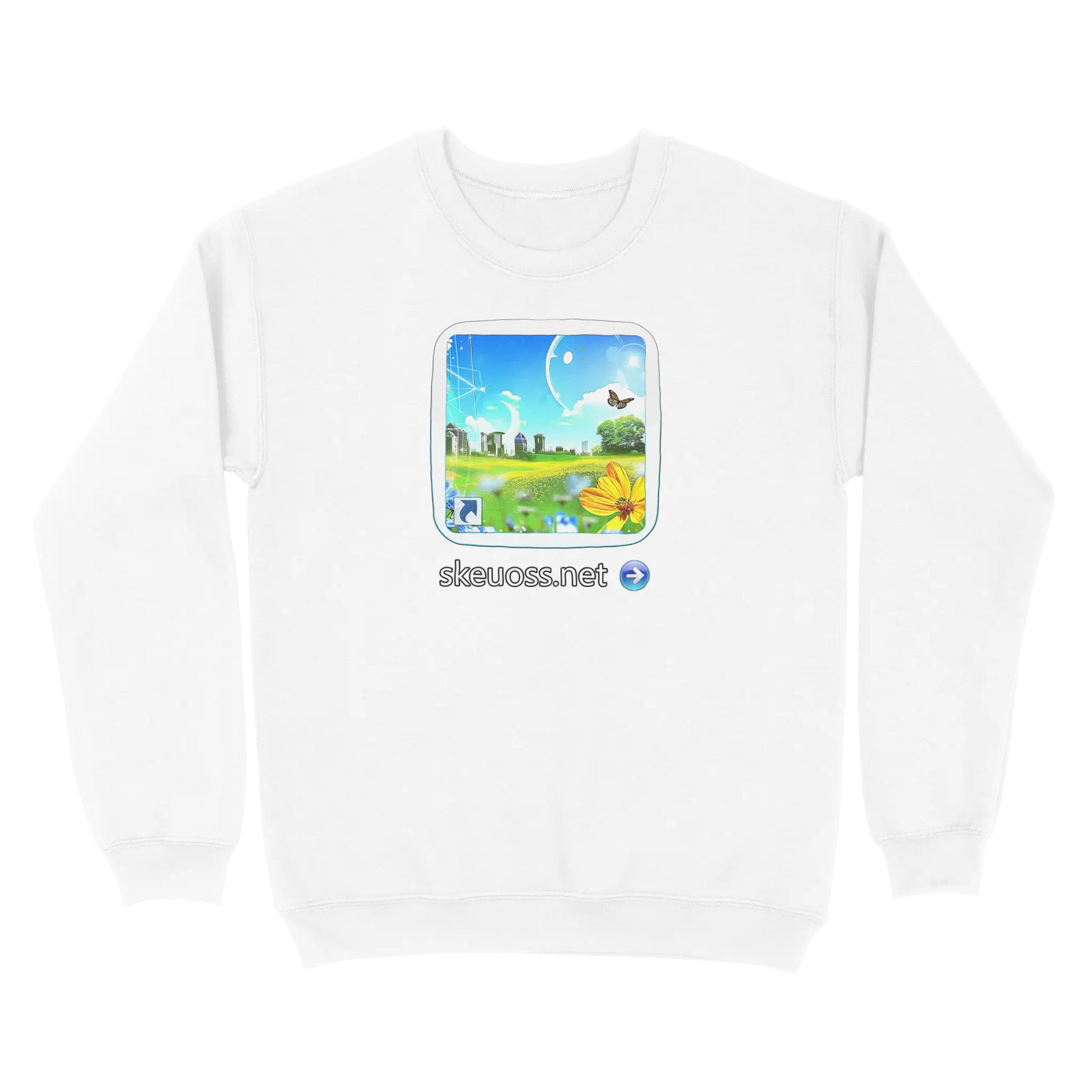Frutiger Aero Sweatshirt - User Login Collection - User 428