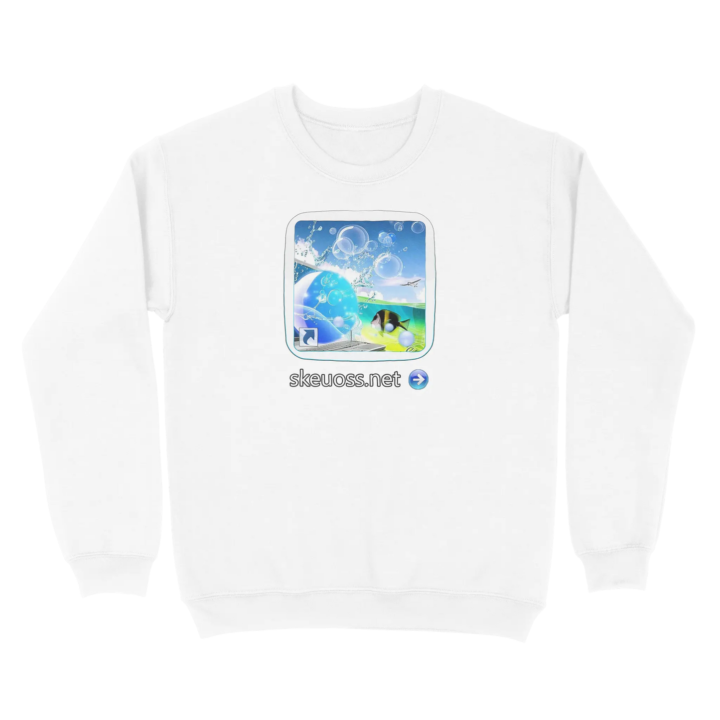 Frutiger Aero Sweatshirt - User Login Collection - User 169