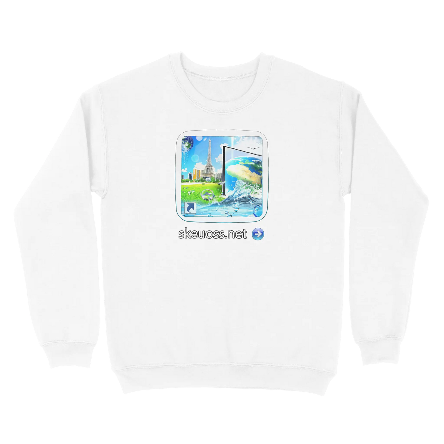 Frutiger Aero Sweatshirt - User Login Collection - User 173