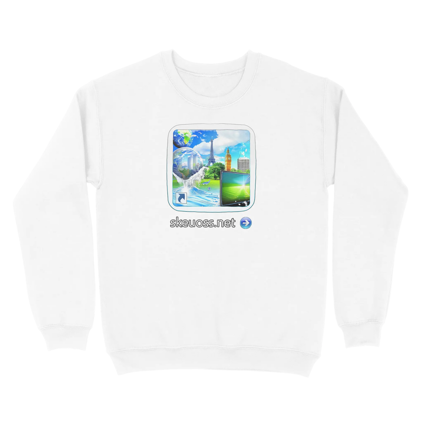 Frutiger Aero Sweatshirt - User Login Collection - User 175