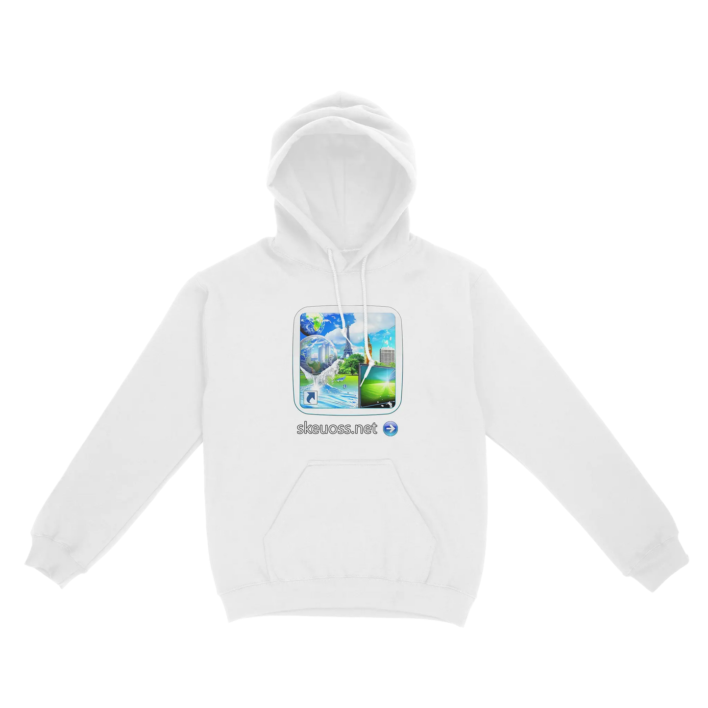 Frutiger Aero Hoodie - User Login Collection - User 175