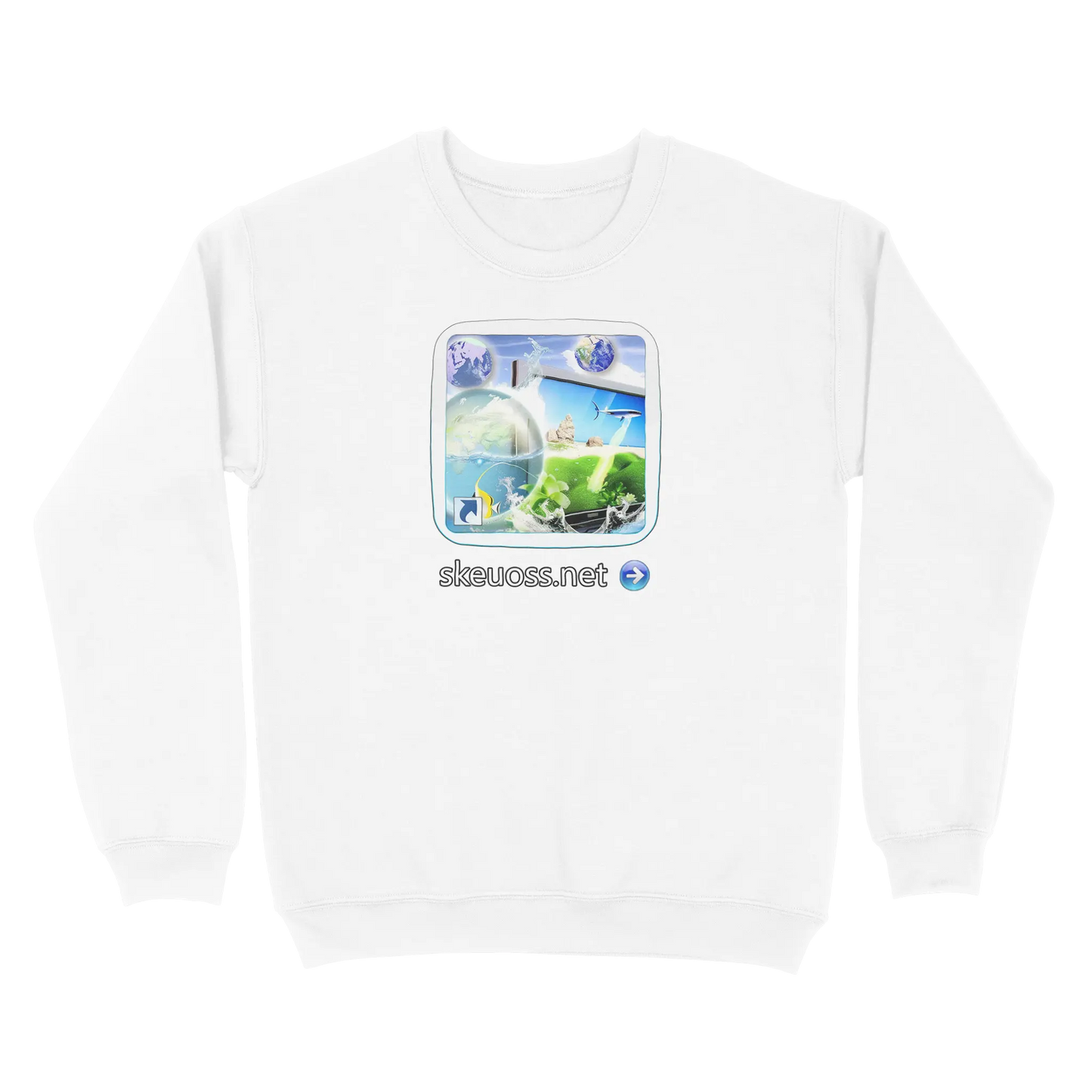 Frutiger Aero Sweatshirt - User Login Collection - User 178