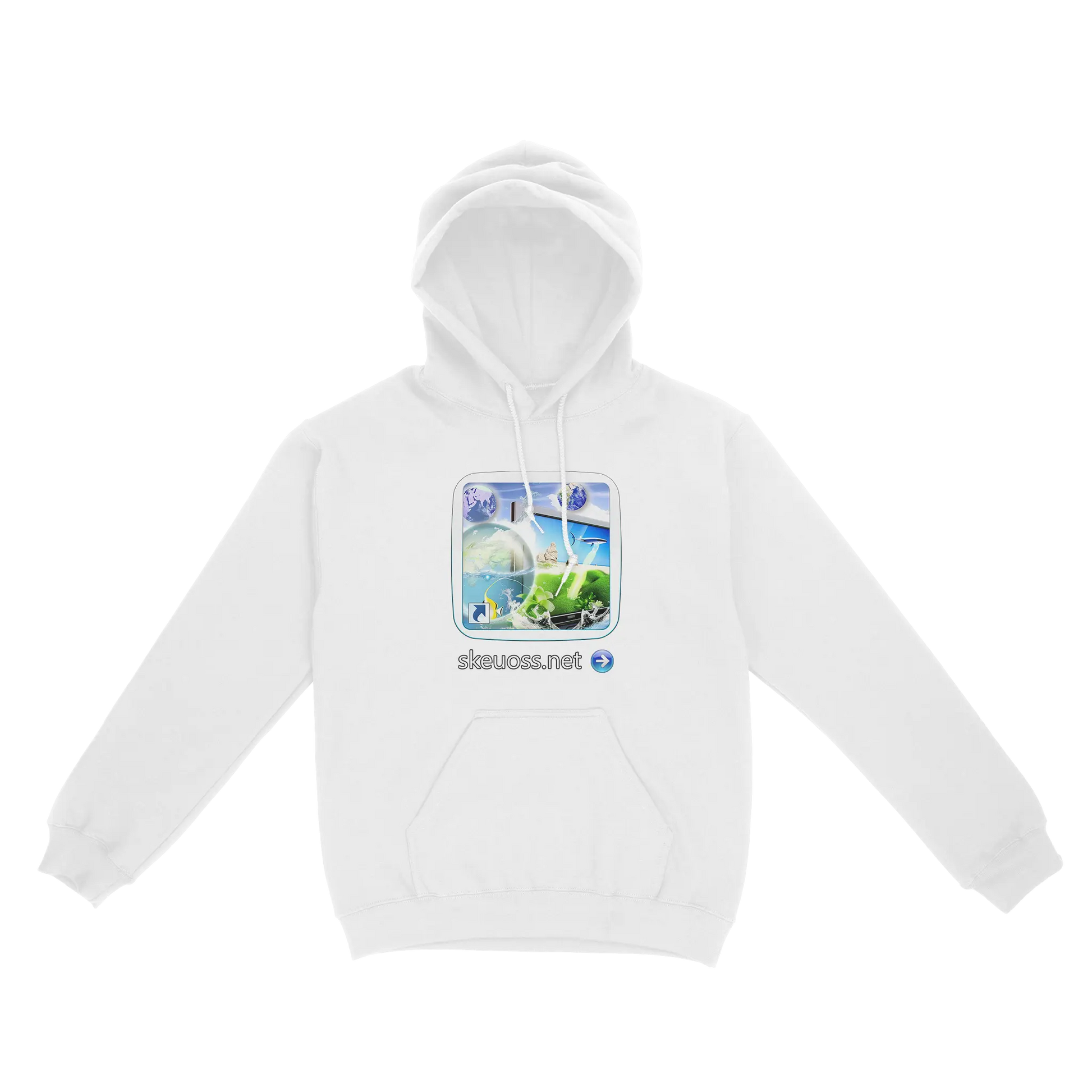 Frutiger Aero Hoodie - User Login Collection - User 178