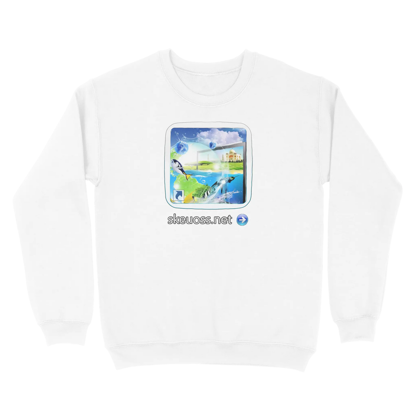 Frutiger Aero Sweatshirt - User Login Collection - User 179