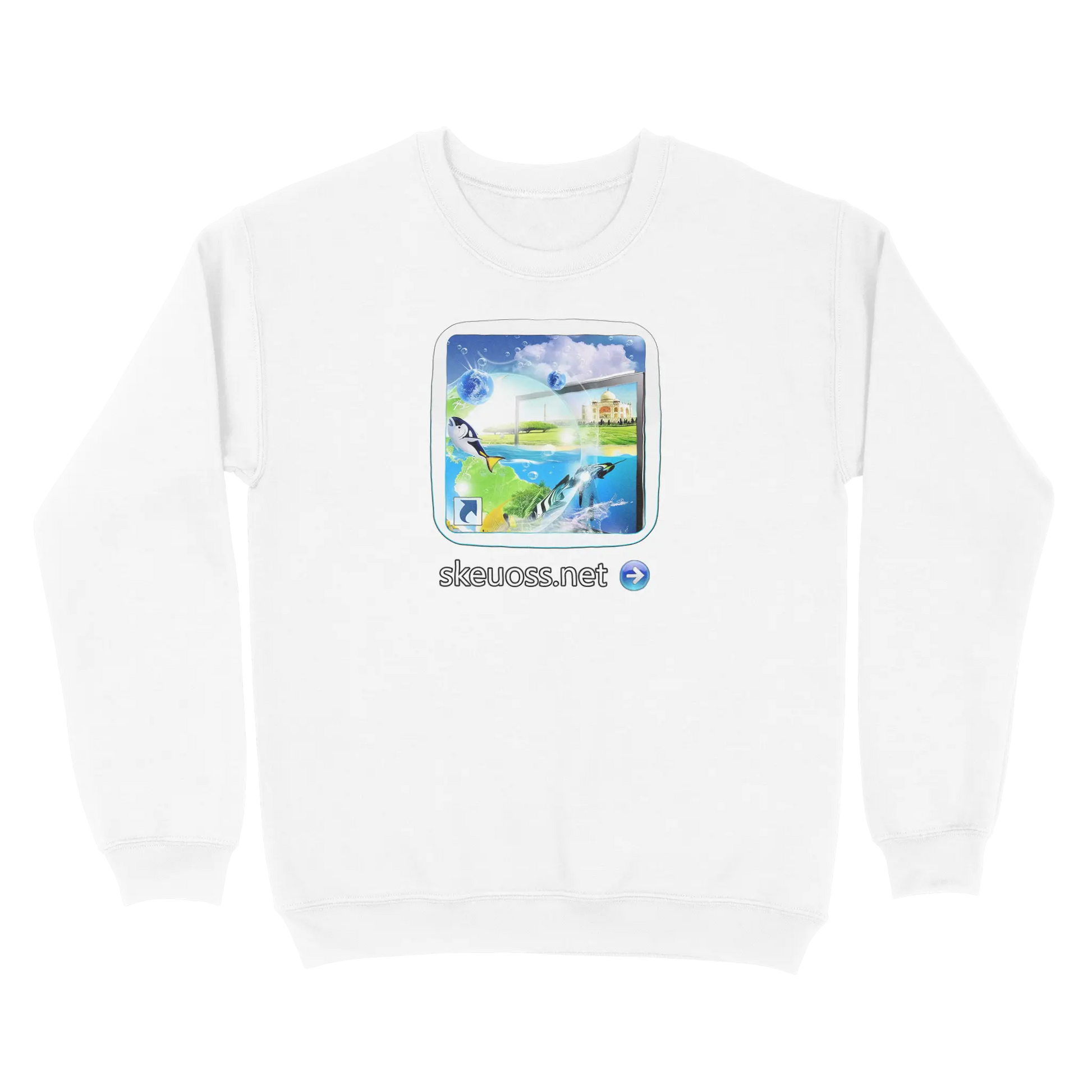 Frutiger Aero Sweatshirt - User Login Collection - User 179