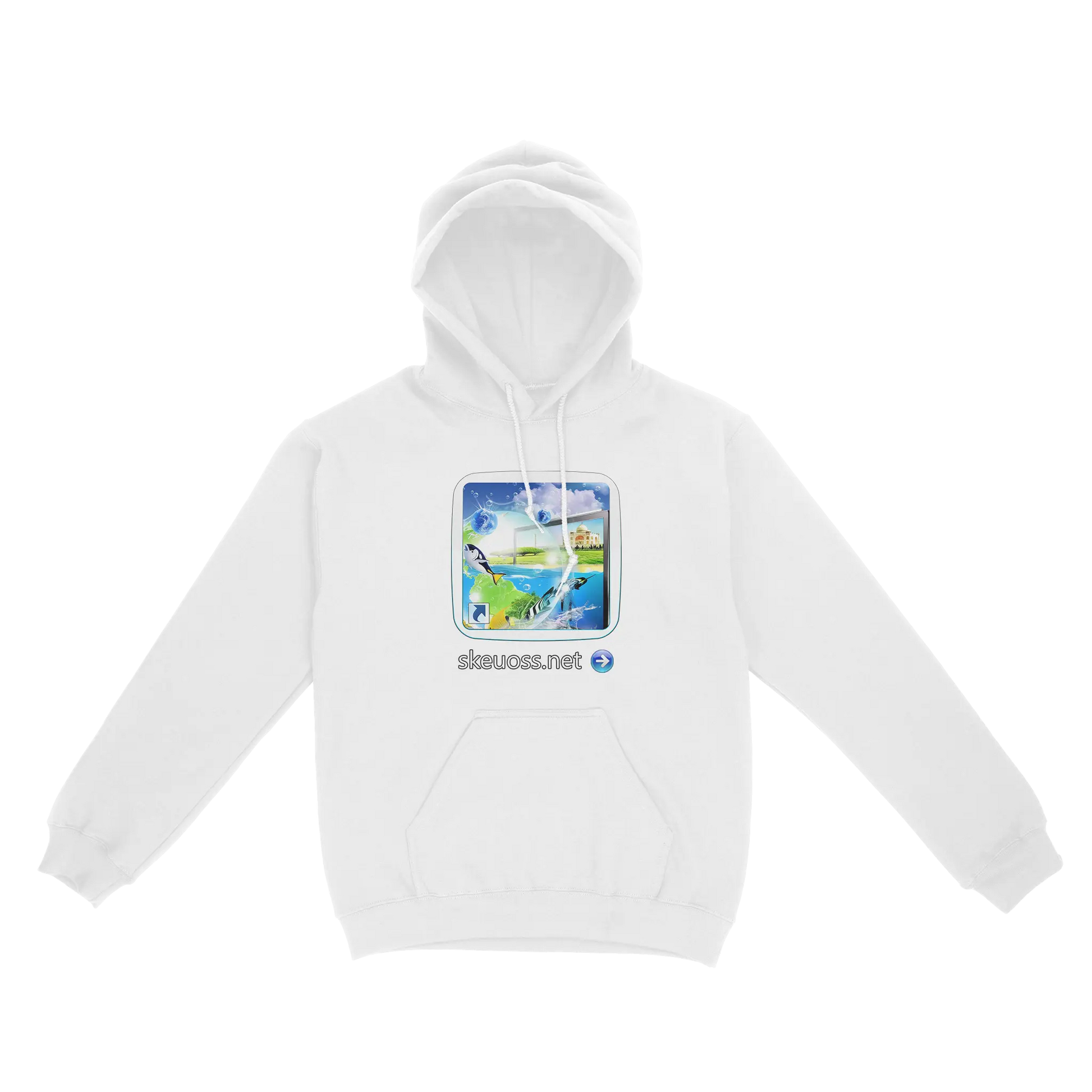 Frutiger Aero Hoodie - User Login Collection - User 179