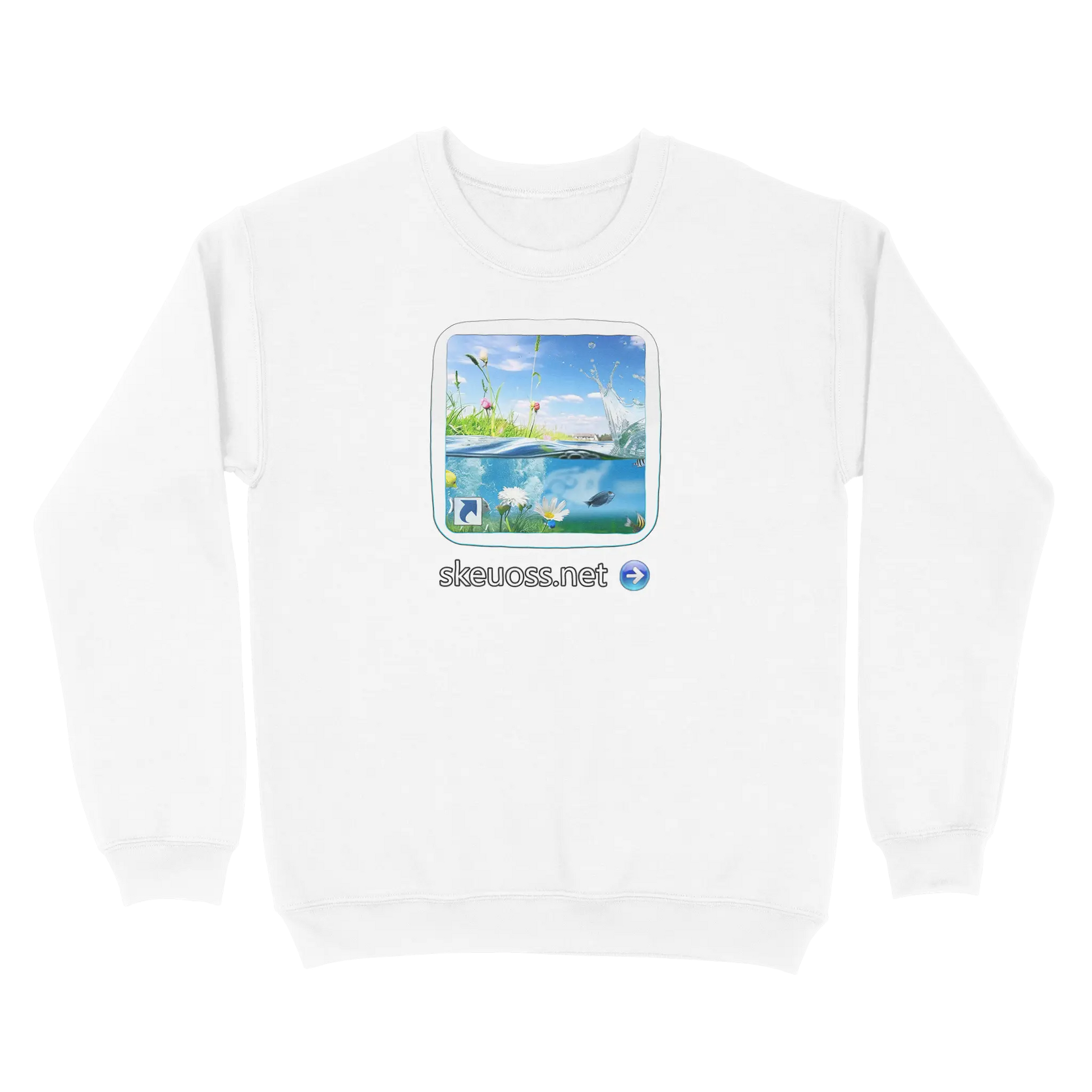 Frutiger Aero Sweatshirt - User Login Collection - User 180