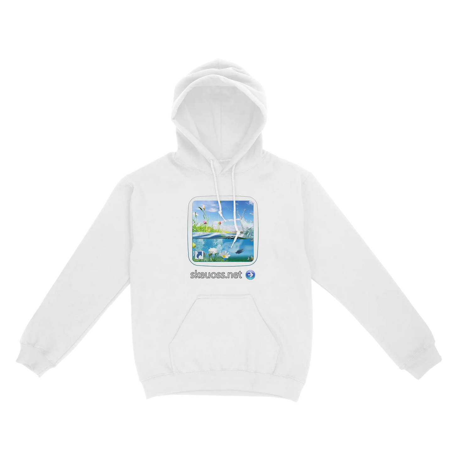 Frutiger Aero Hoodie - User Login Collection - User 180