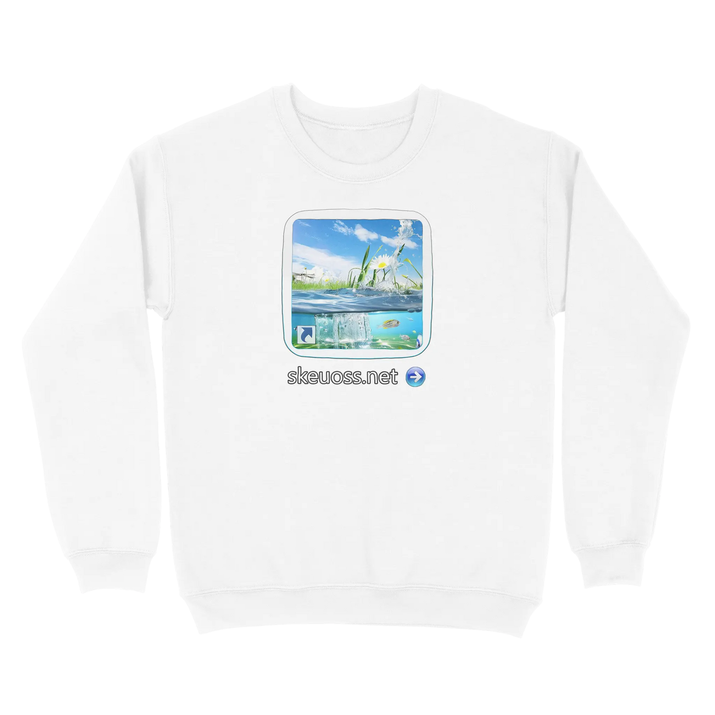 Frutiger Aero Sweatshirt - User Login Collection - User 181