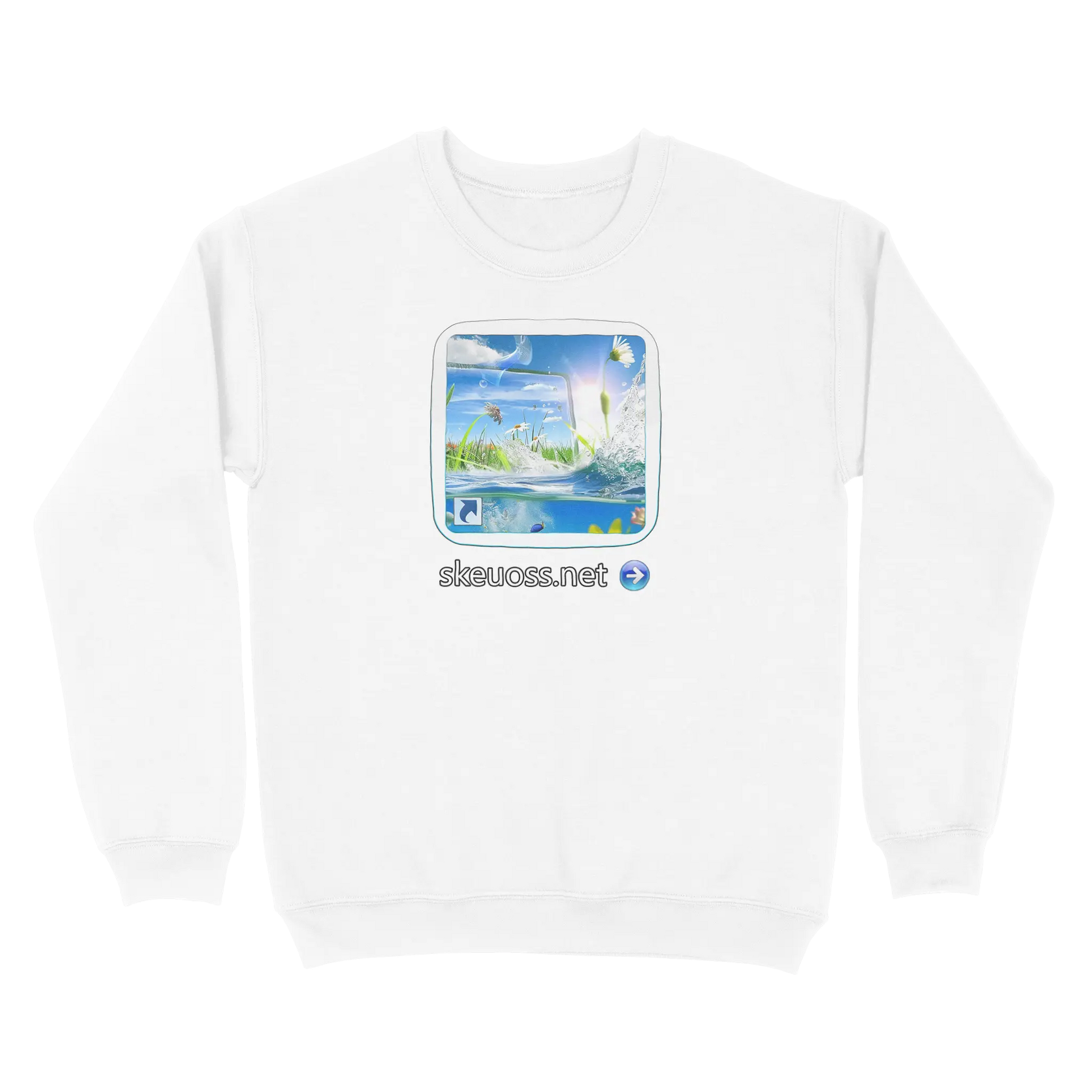 Frutiger Aero Sweatshirt - User Login Collection - User 183