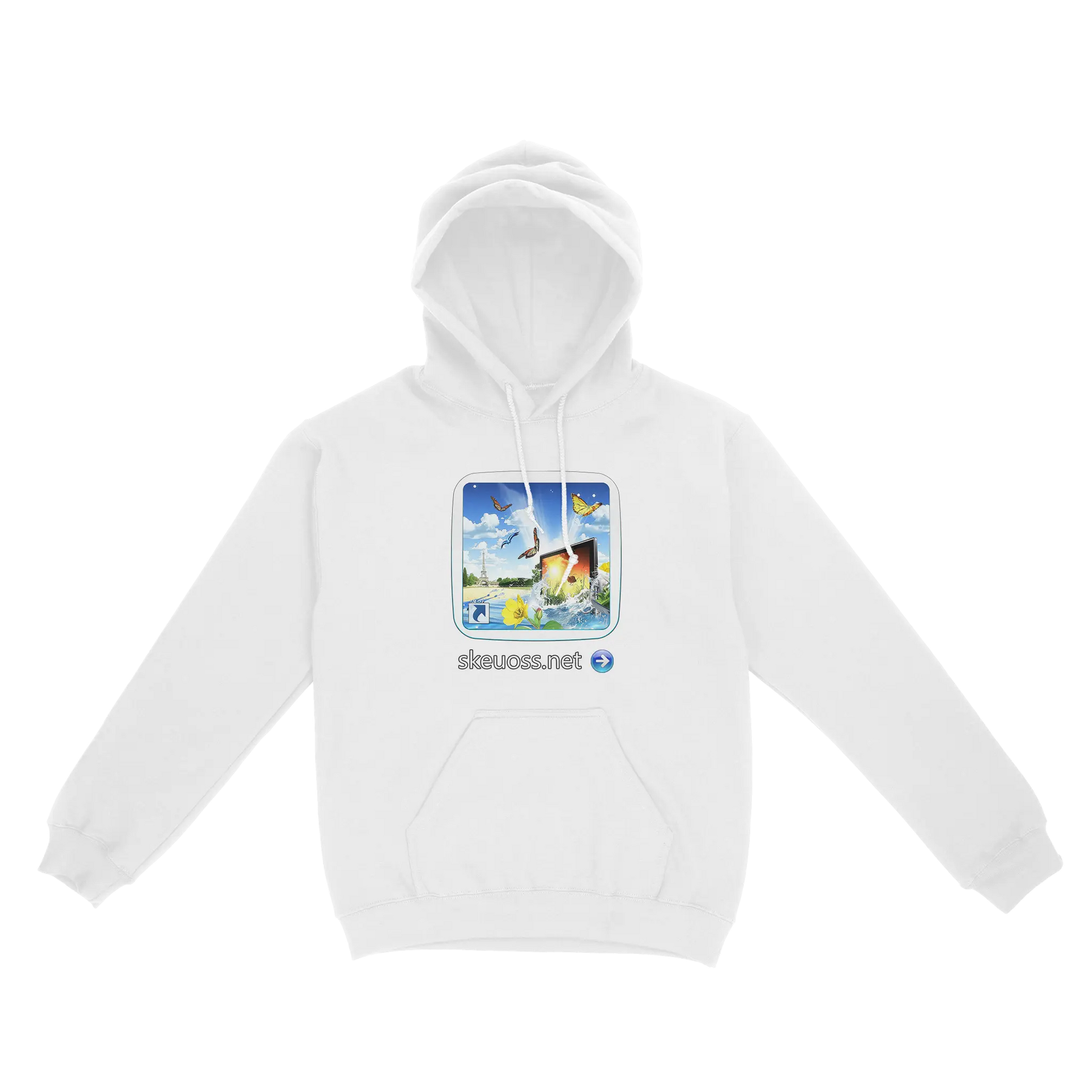 Frutiger Aero Hoodie - User Login Collection - User 184