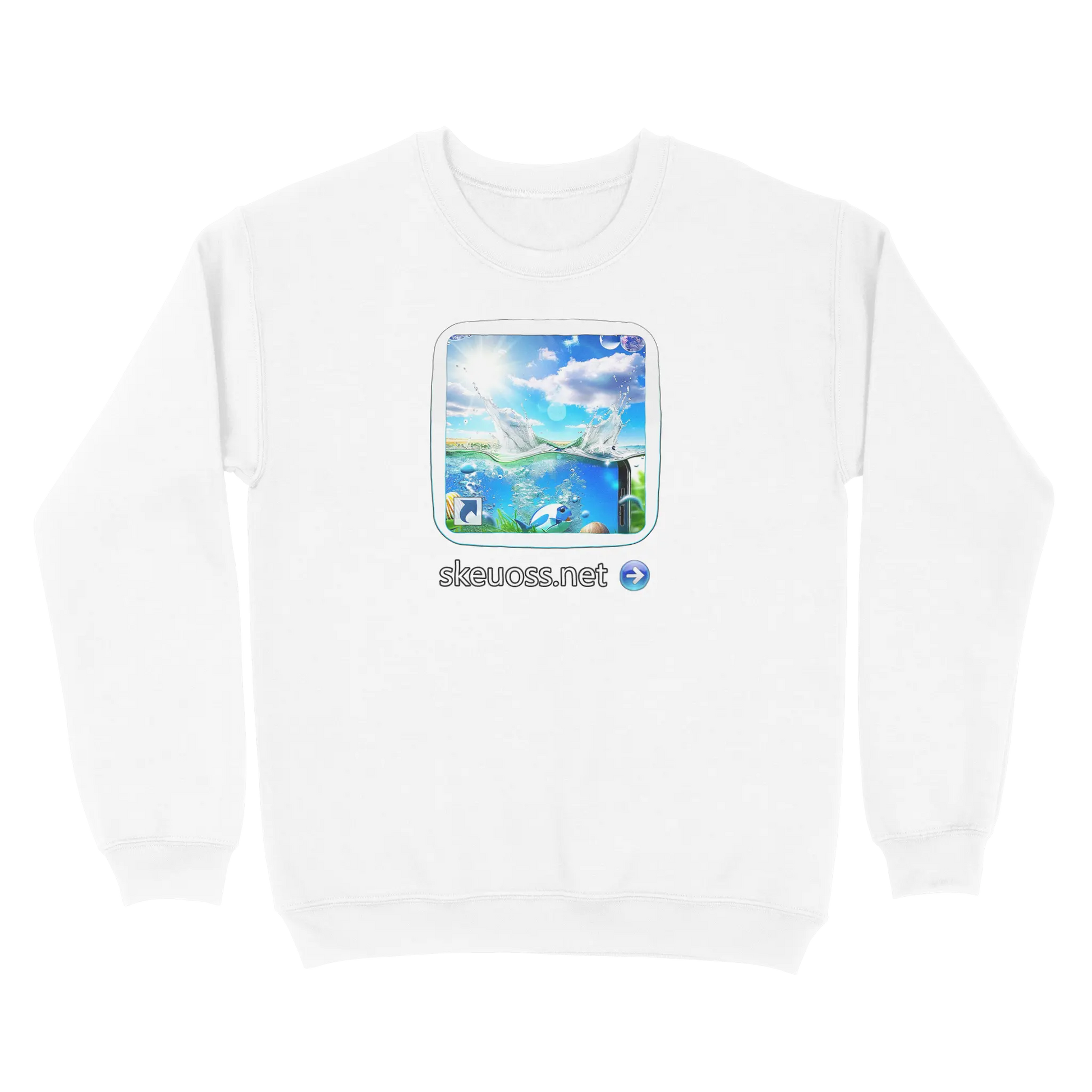 Frutiger Aero Sweatshirt - User Login Collection - User 186