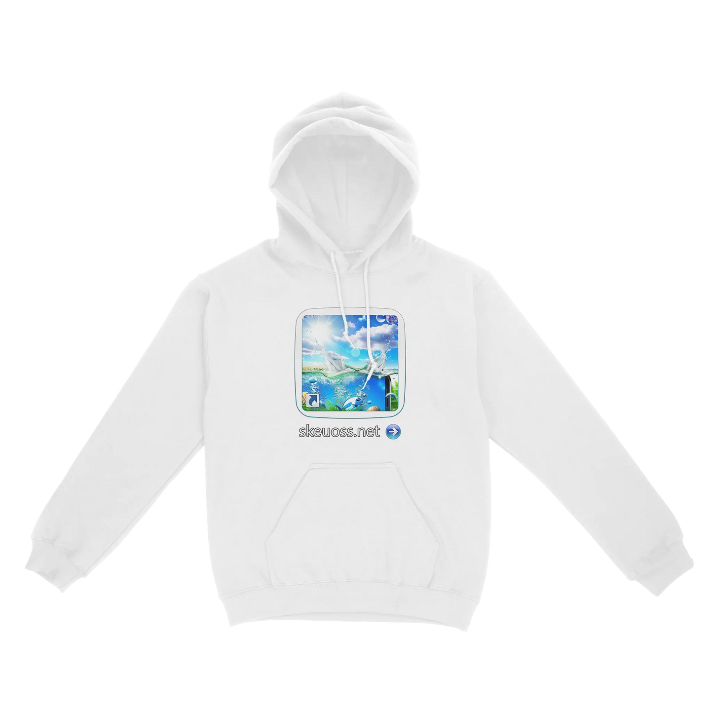 Frutiger Aero Hoodie - User Login Collection - User 186