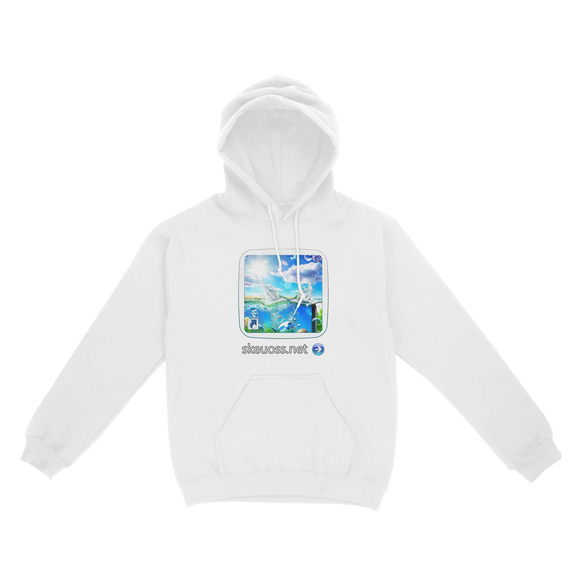 Frutiger Aero Hoodie - User Login Collection - User 186