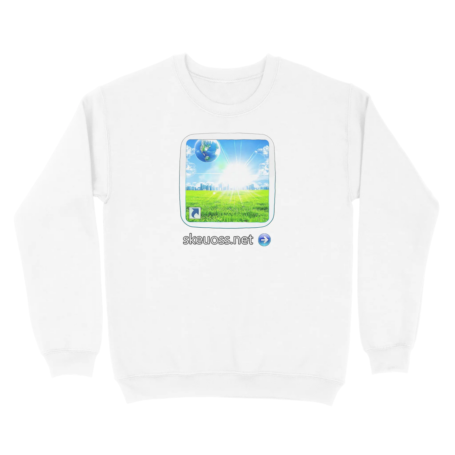 Frutiger Aero Sweatshirt - User Login Collection - User 144