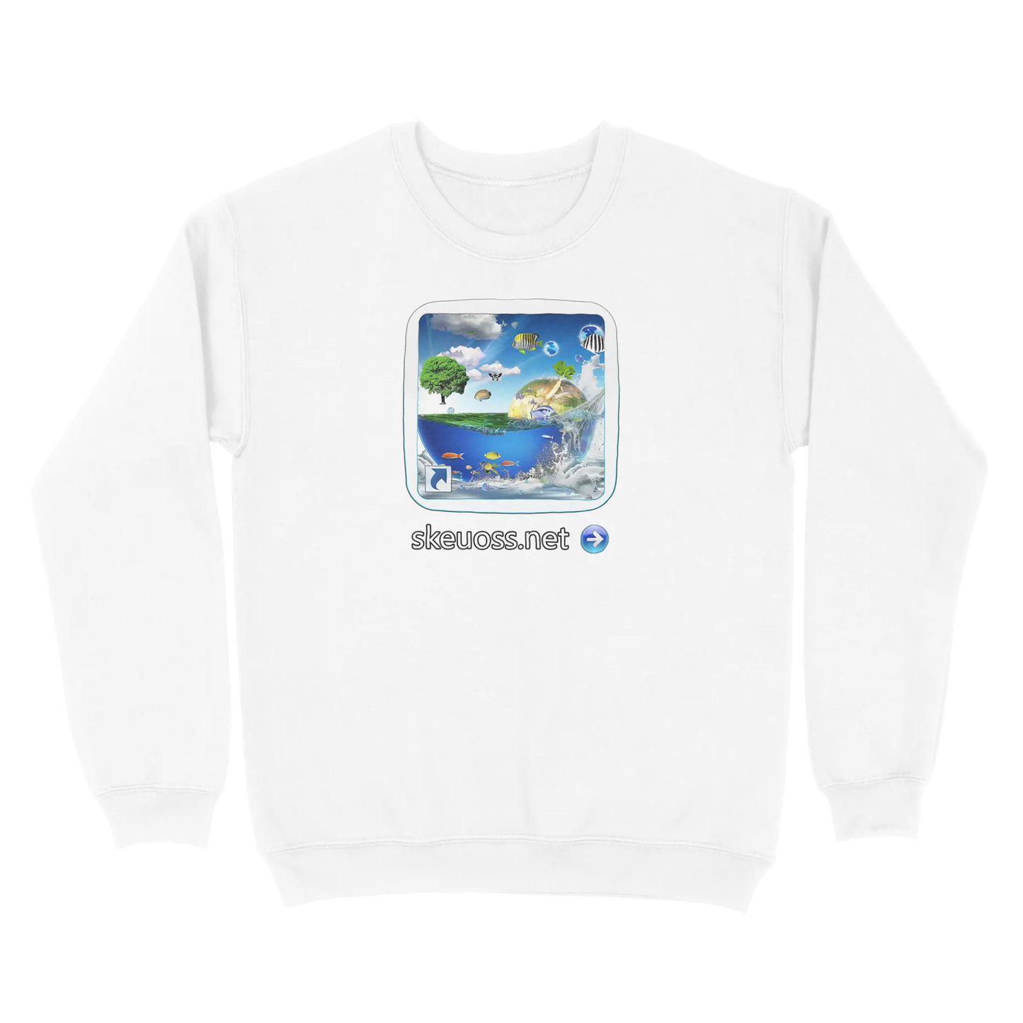 Frutiger Aero Sweatshirt - User Login Collection - User 189