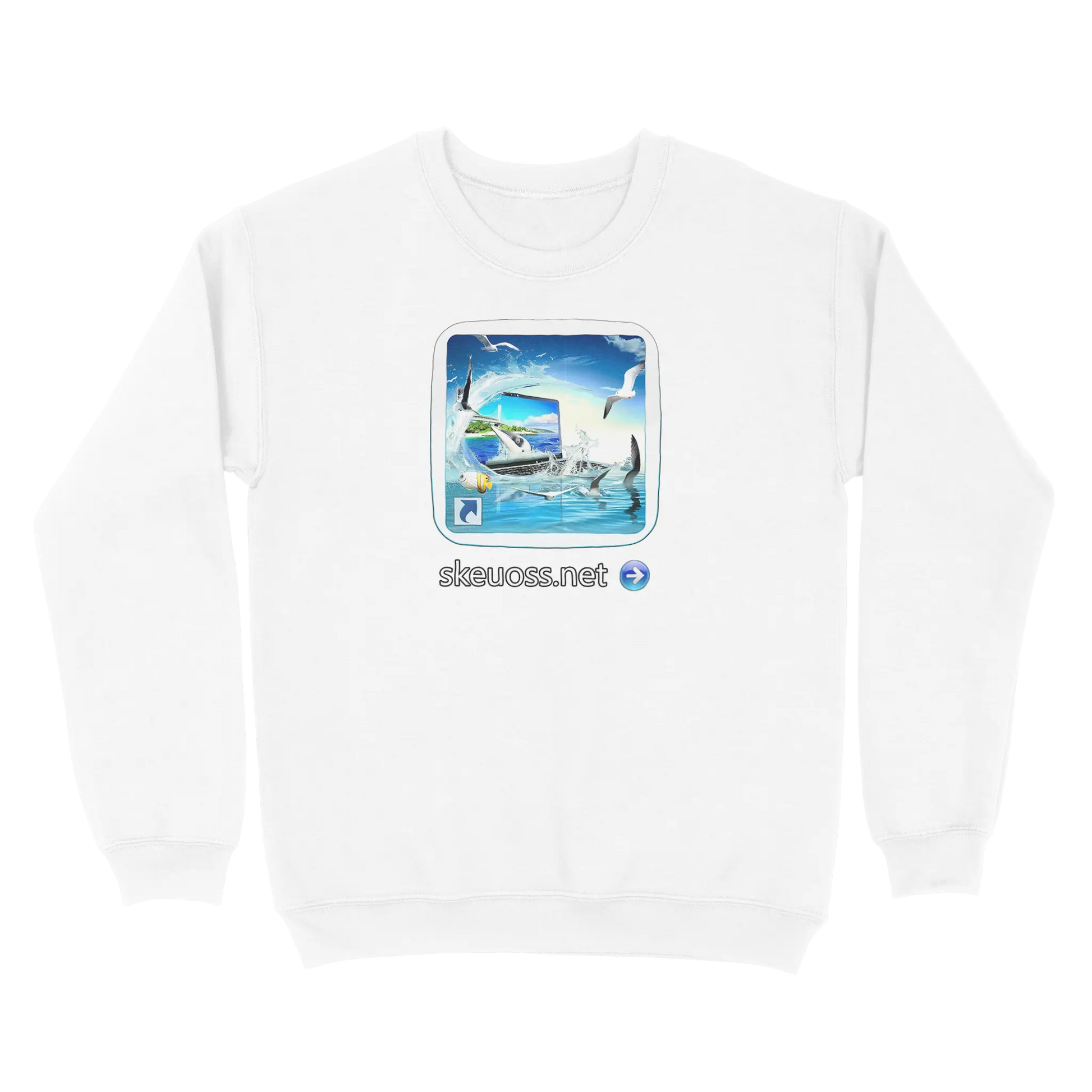 Frutiger Aero Sweatshirt - User Login Collection - User 191