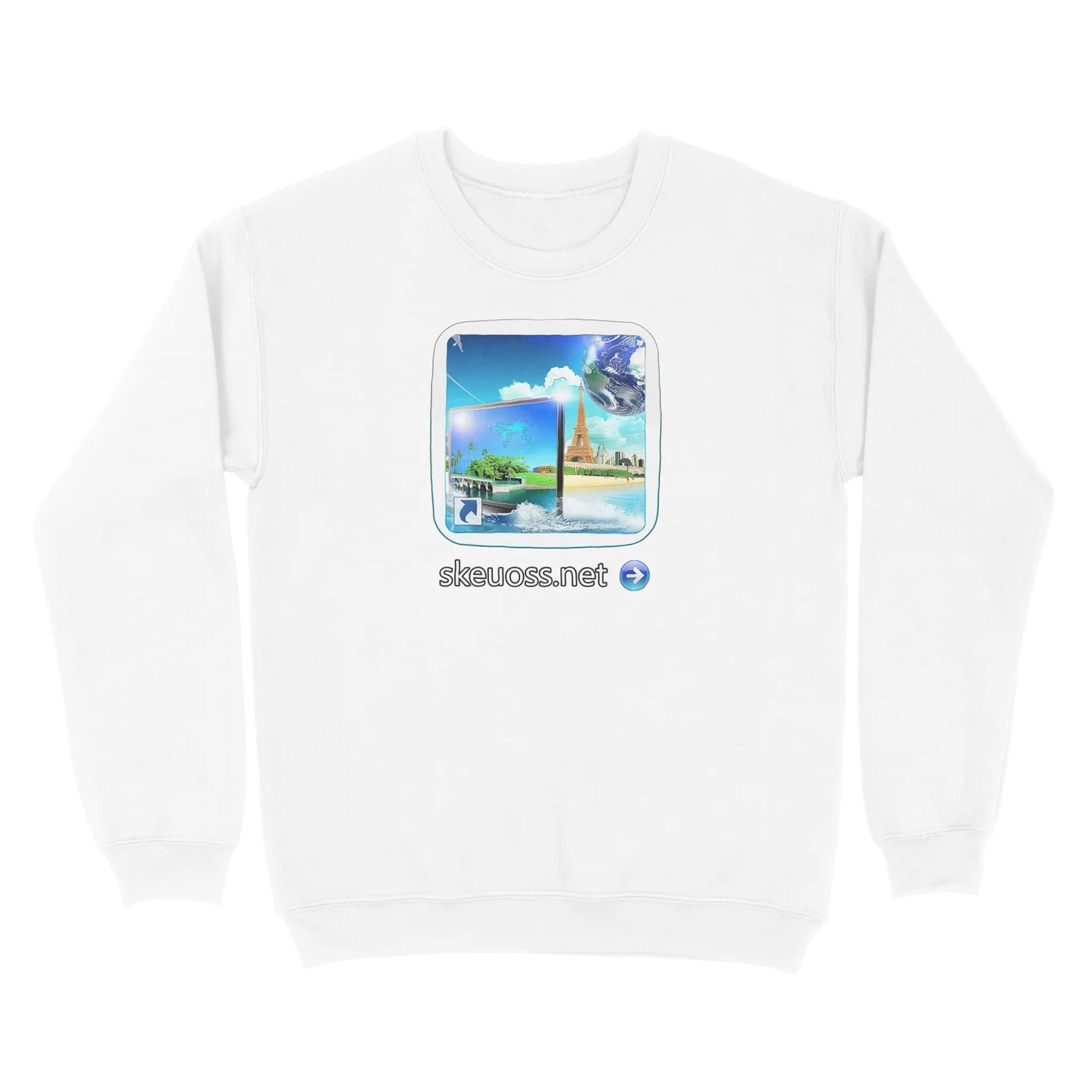 Frutiger Aero Sweatshirt - User Login Collection - User 193