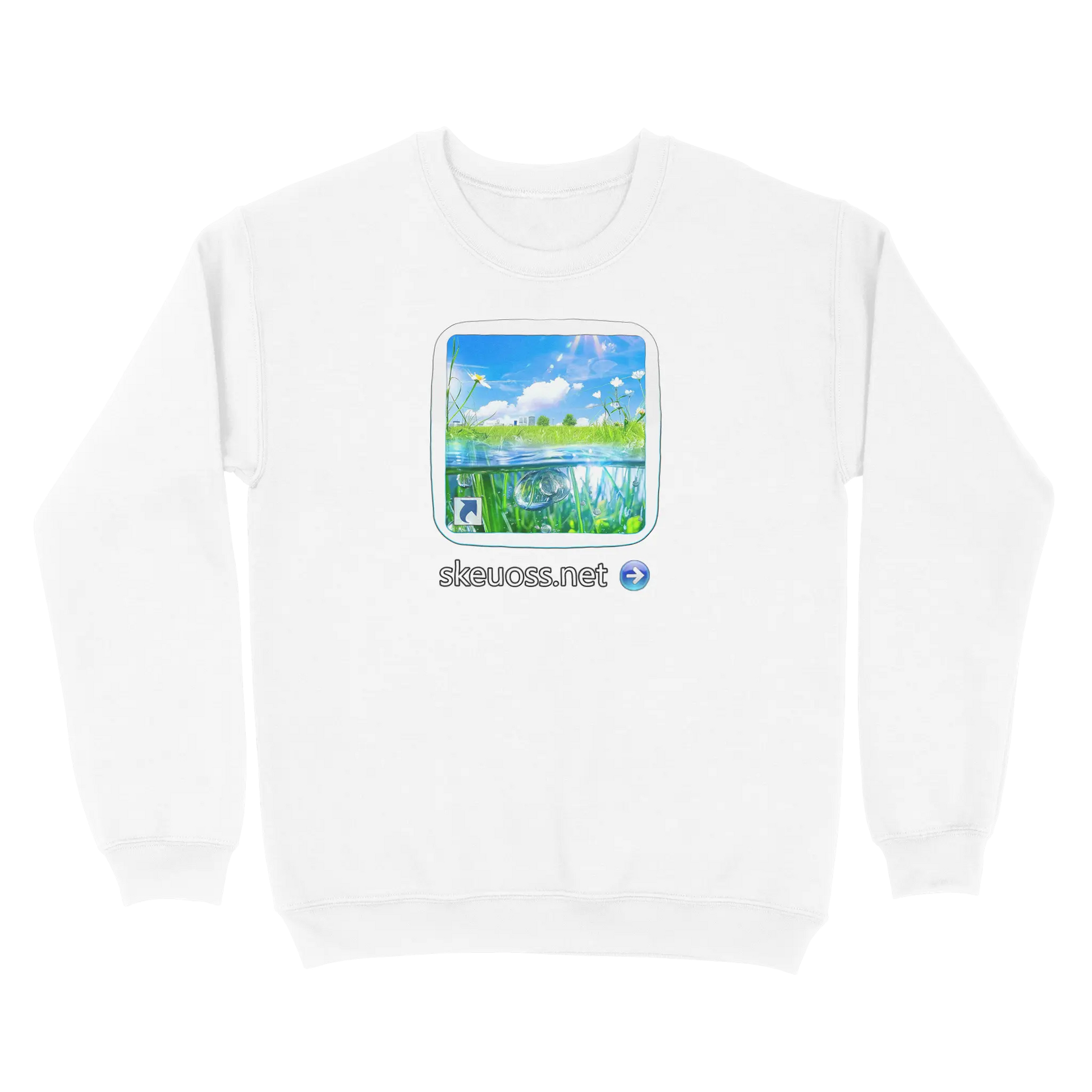 Frutiger Aero Sweatshirt - User Login Collection - User 194