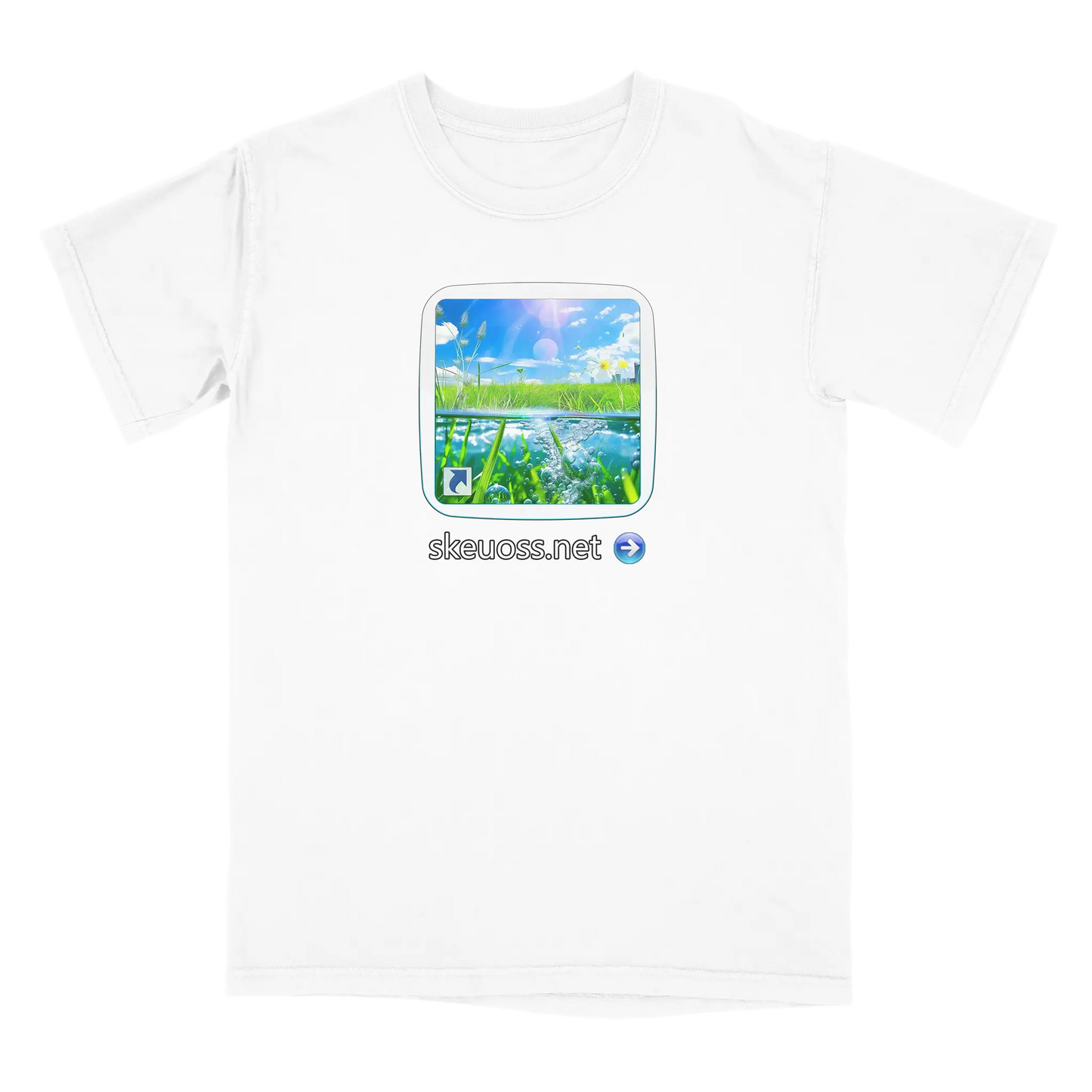 Frutiger Aero T-shirt - User Login Collection - User 195