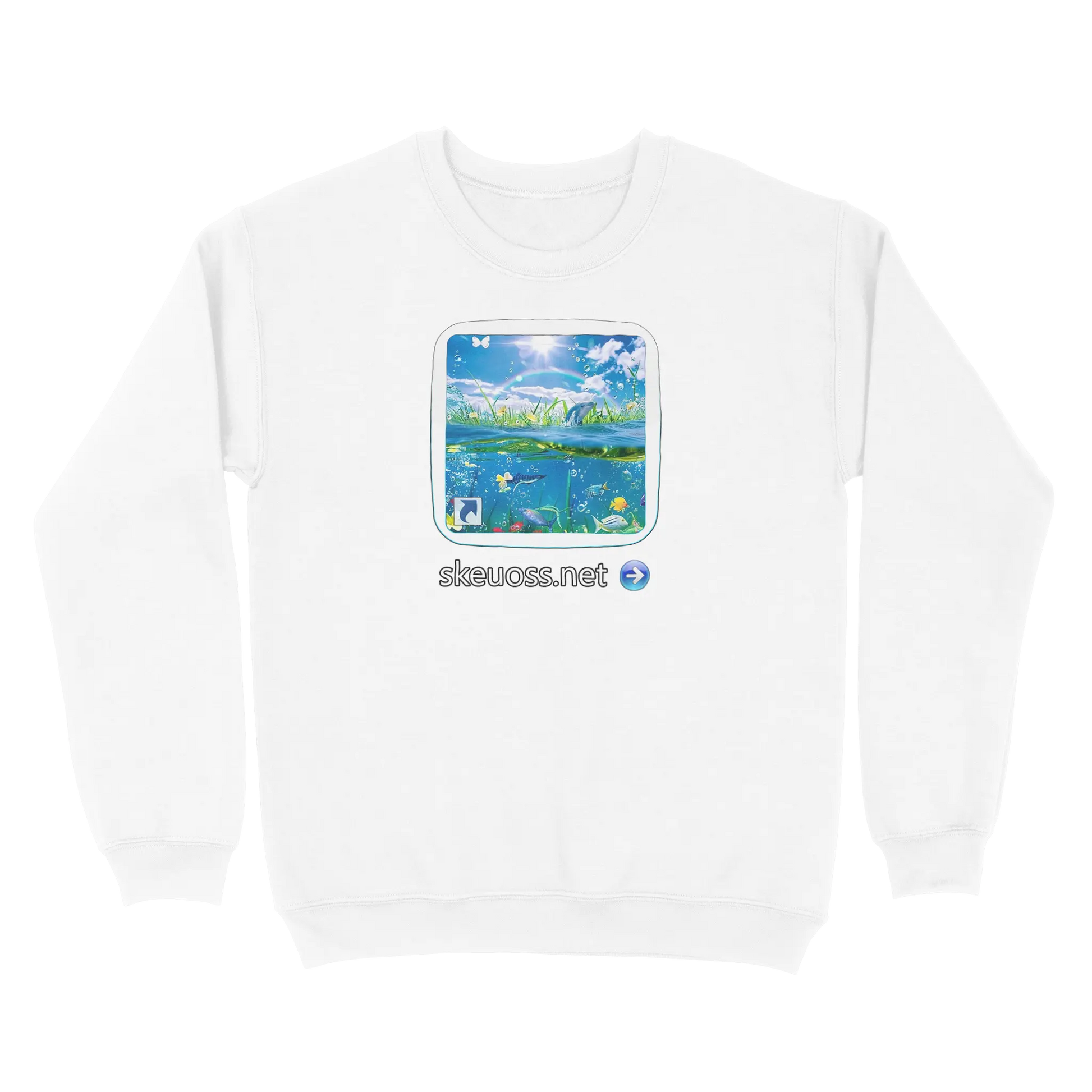 Frutiger Aero Sweatshirt - User Login Collection - User 198