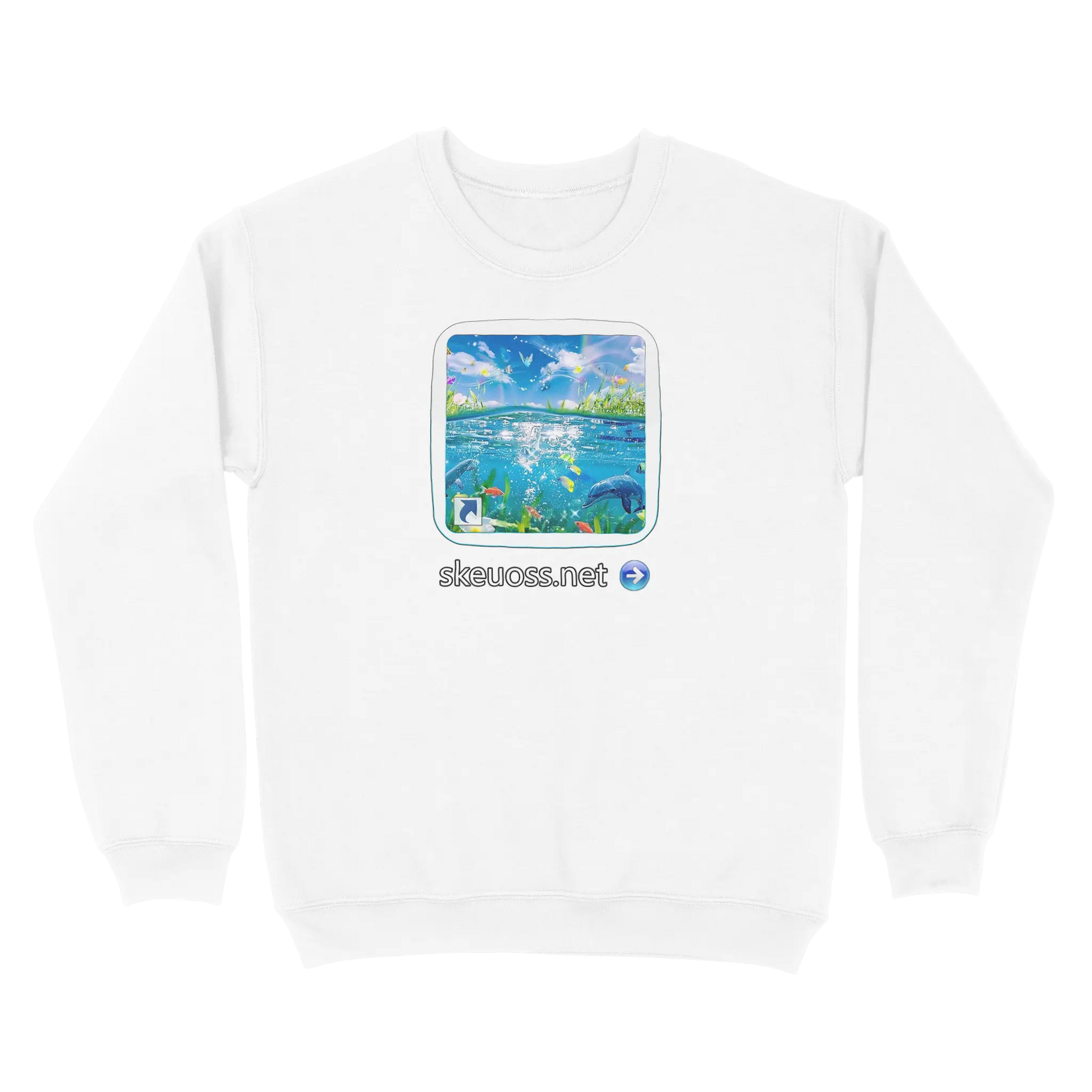 Frutiger Aero Sweatshirt - User Login Collection - User 200