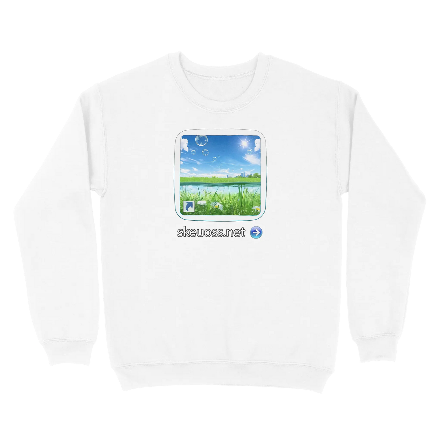 Frutiger Aero Sweatshirt - User Login Collection - User 203