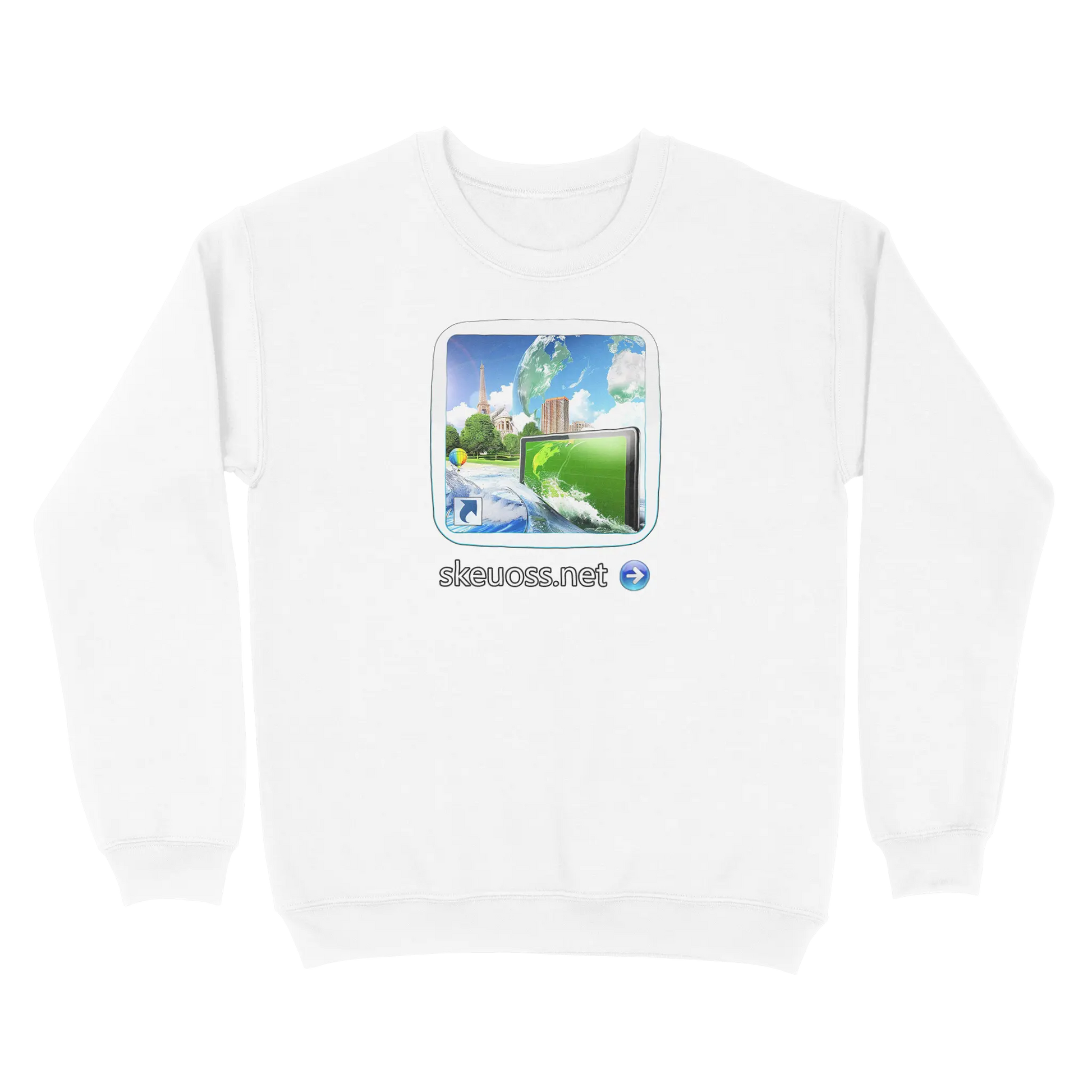 Frutiger Aero Sweatshirt - User Login Collection - User 206