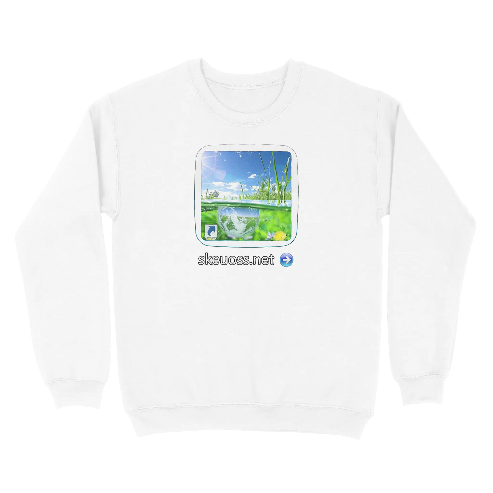 Frutiger Aero Sweatshirt - User Login Collection - User 207