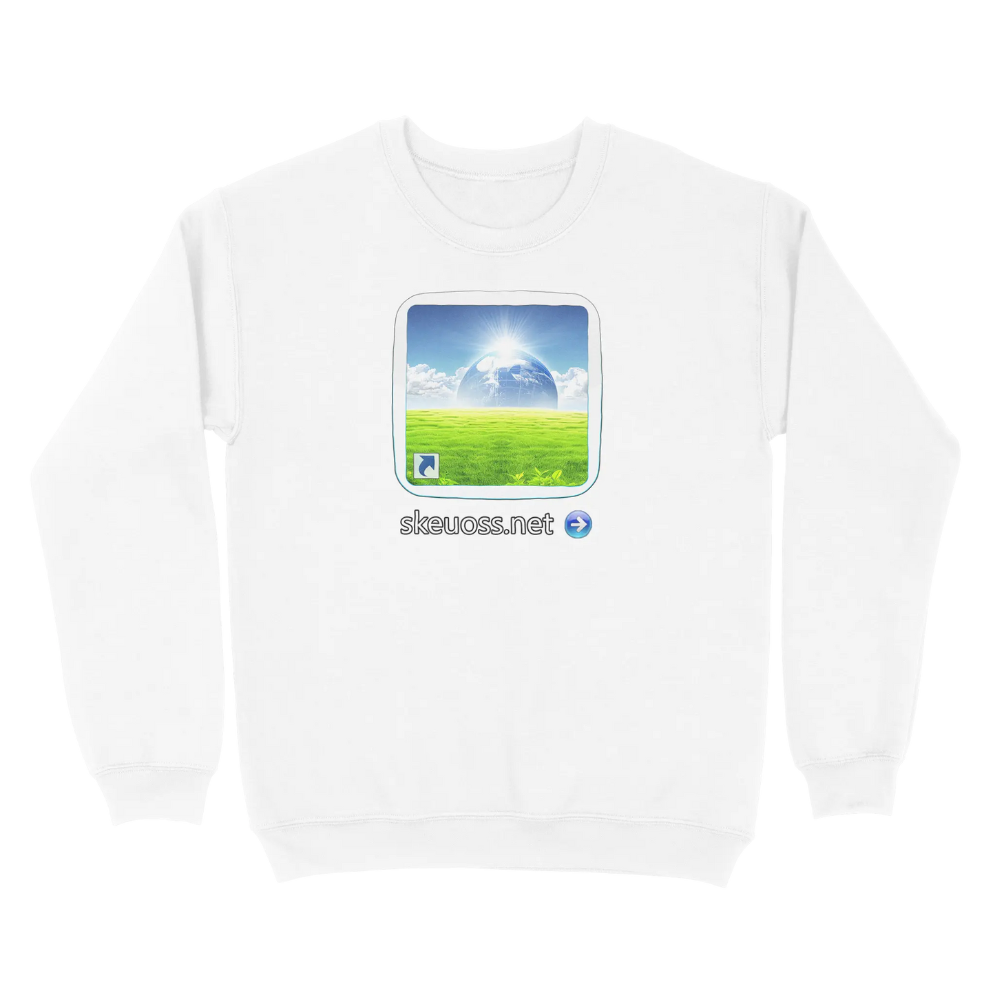 Frutiger Aero Sweatshirt - User Login Collection - User 211