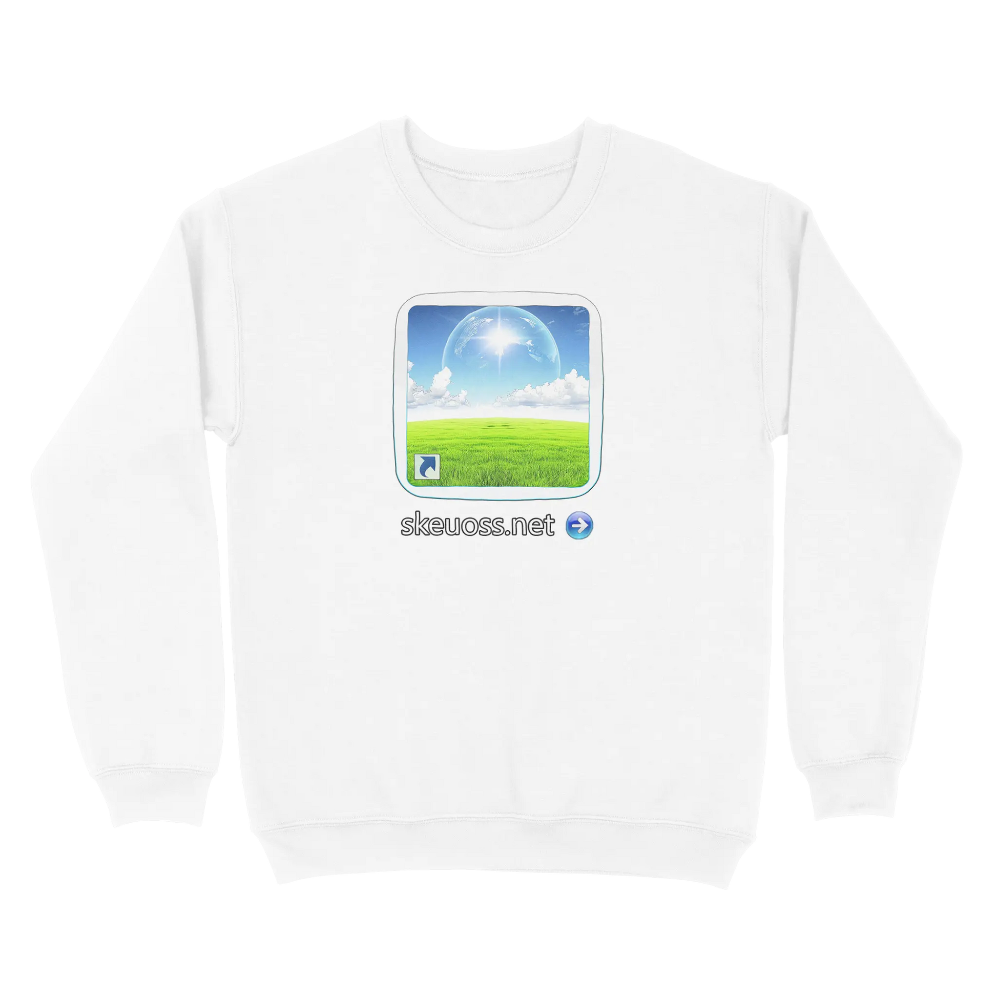 Frutiger Aero Sweatshirt - User Login Collection - User 212