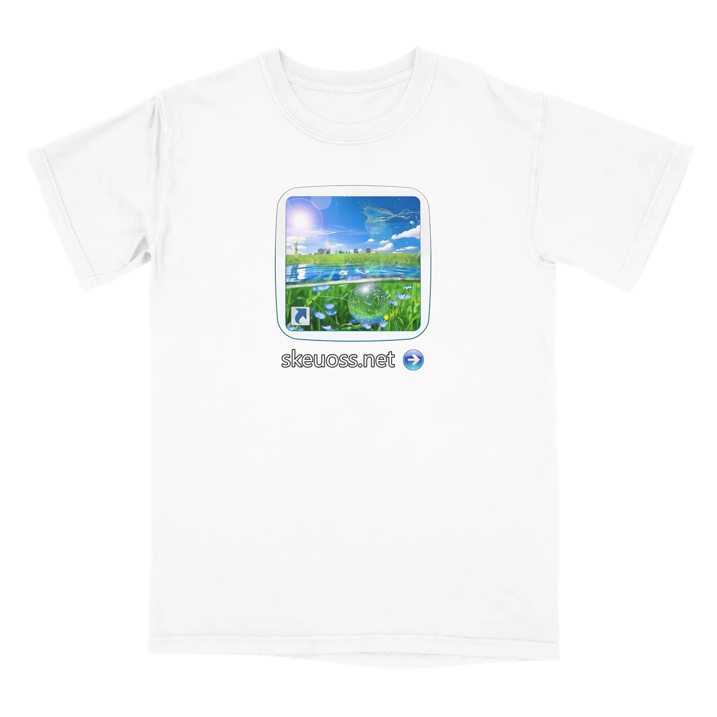 Frutiger Aero T-shirt - User Login Collection - User 217