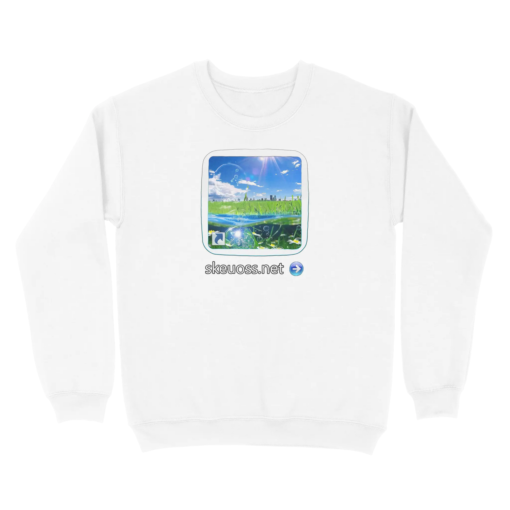 Frutiger Aero Sweatshirt - User Login Collection - User 218