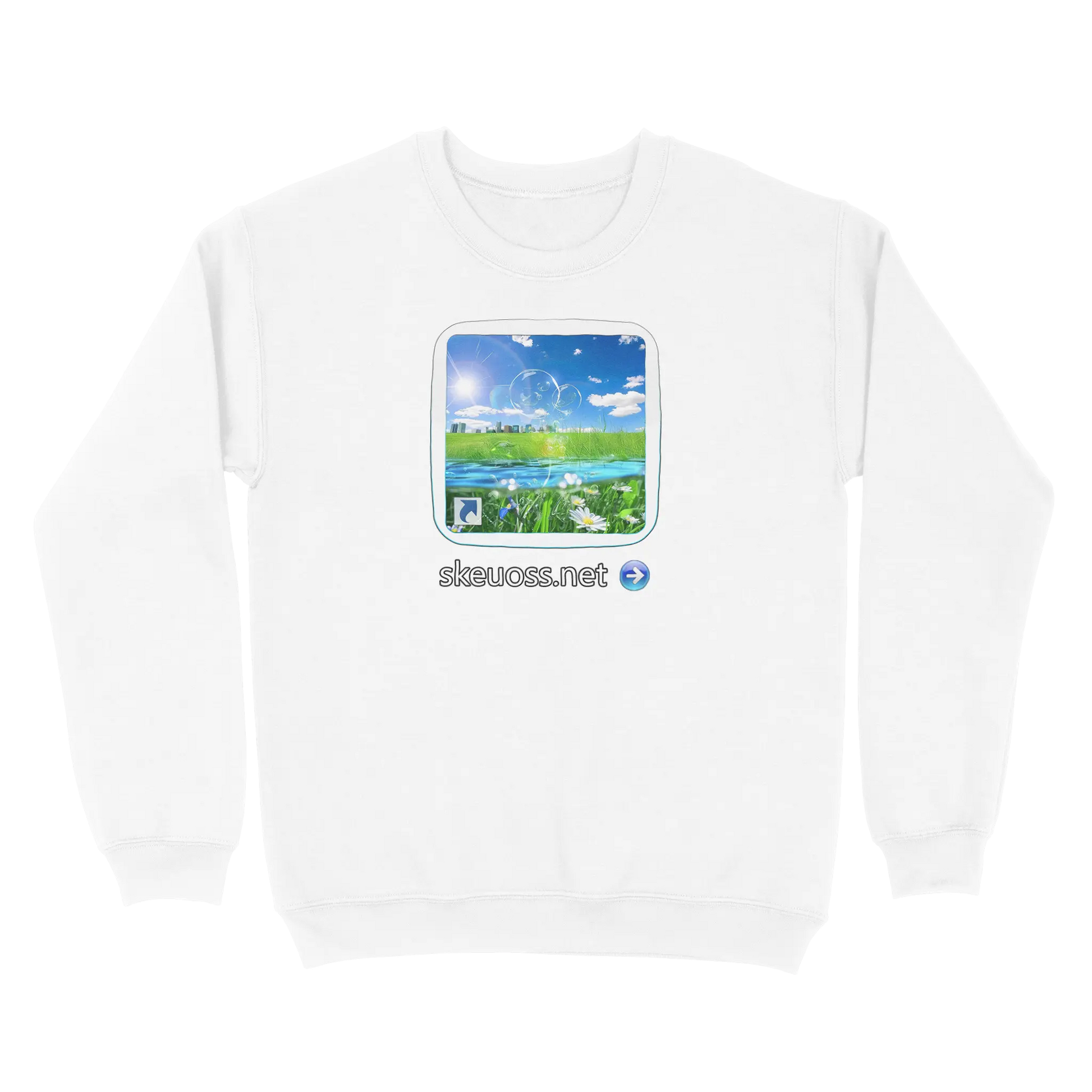 Frutiger Aero Sweatshirt - User Login Collection - User 219