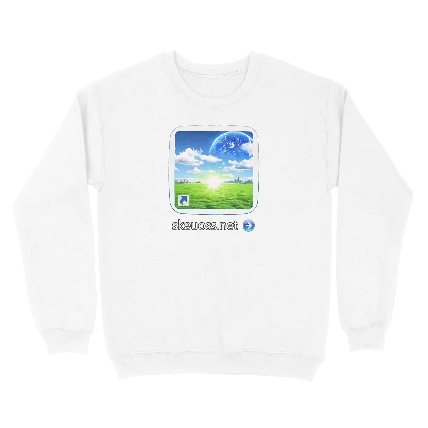 Frutiger Aero Sweatshirt - User Login Collection - User 222