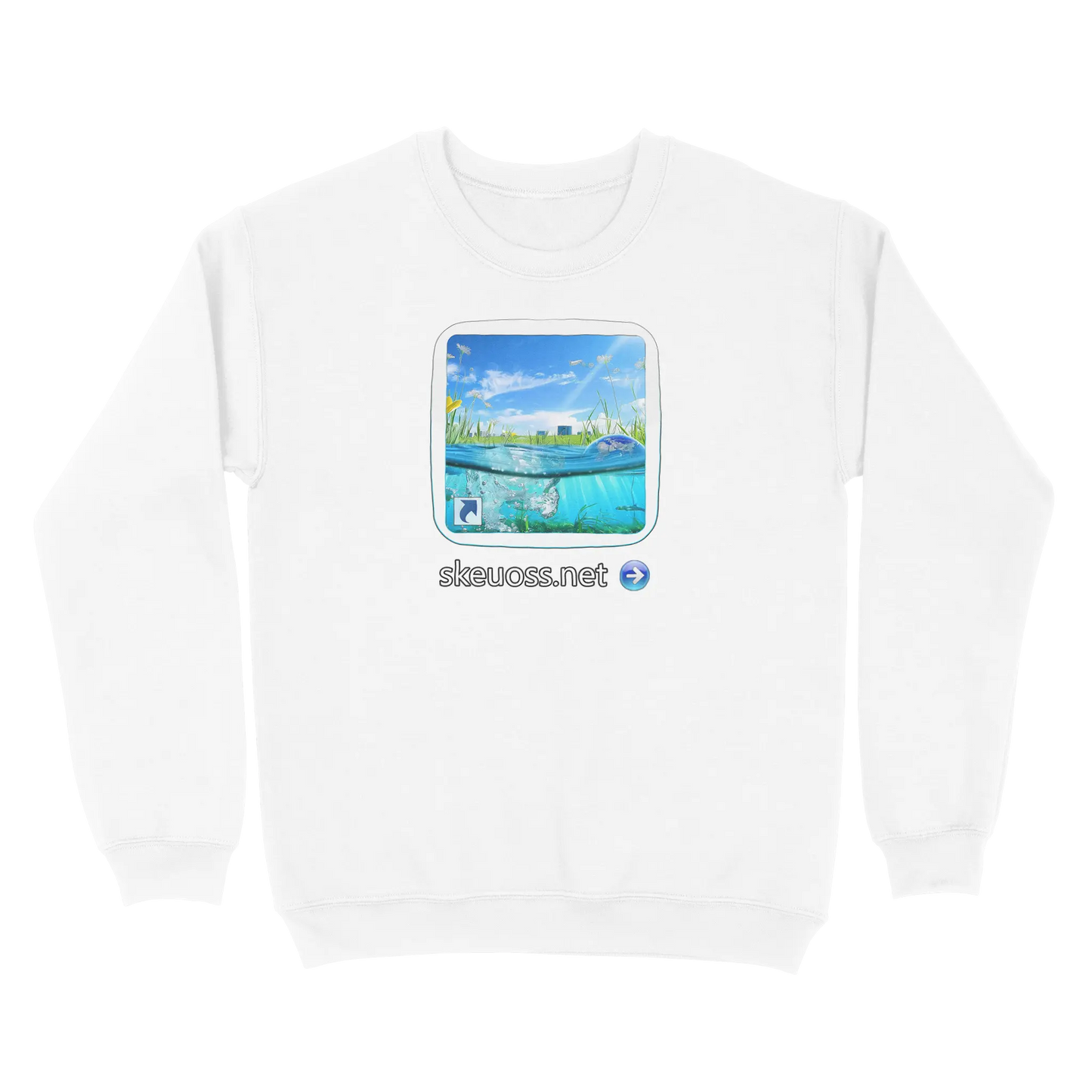 Frutiger Aero Sweatshirt - User Login Collection - User 229