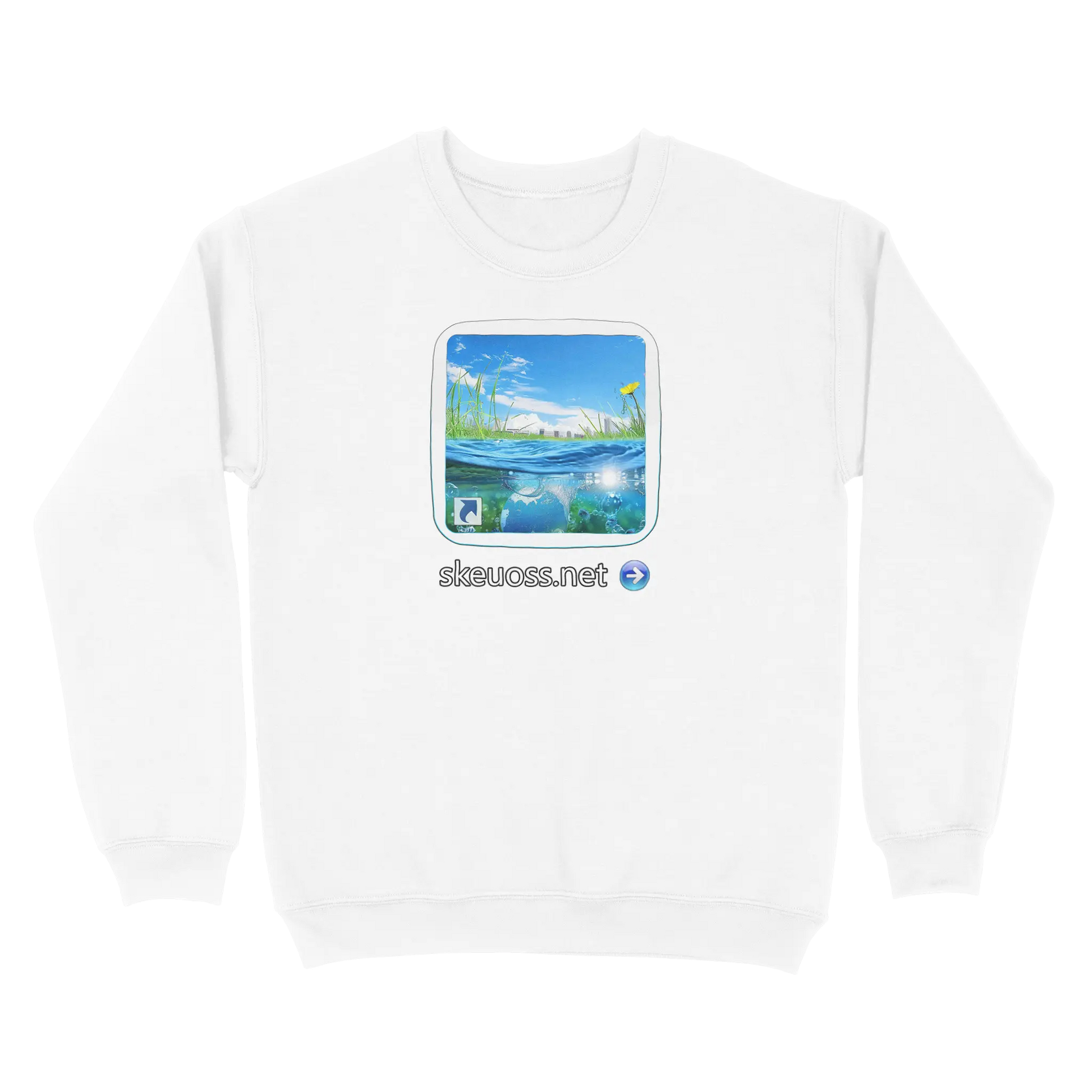 Frutiger Aero Sweatshirt - User Login Collection - User 230