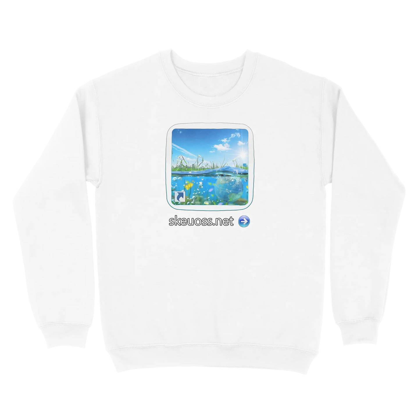 Frutiger Aero Sweatshirt - User Login Collection - User 232