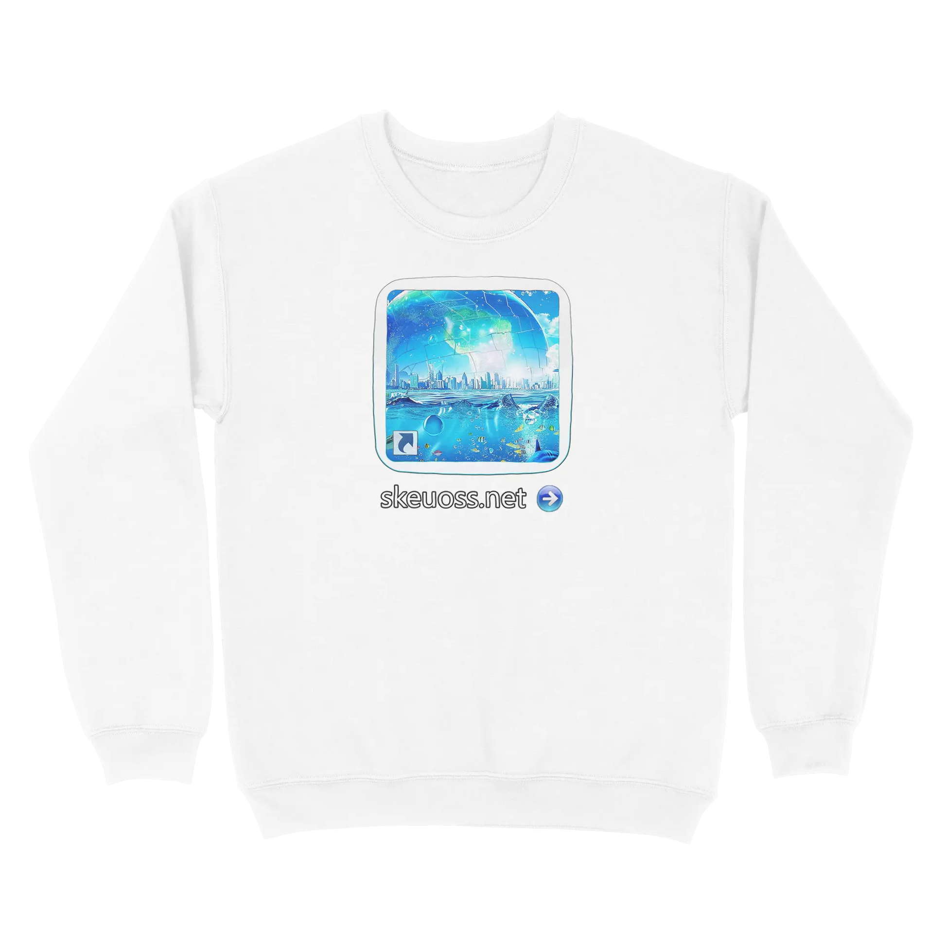 Frutiger Aero Sweatshirt - User Login Collection - User 233