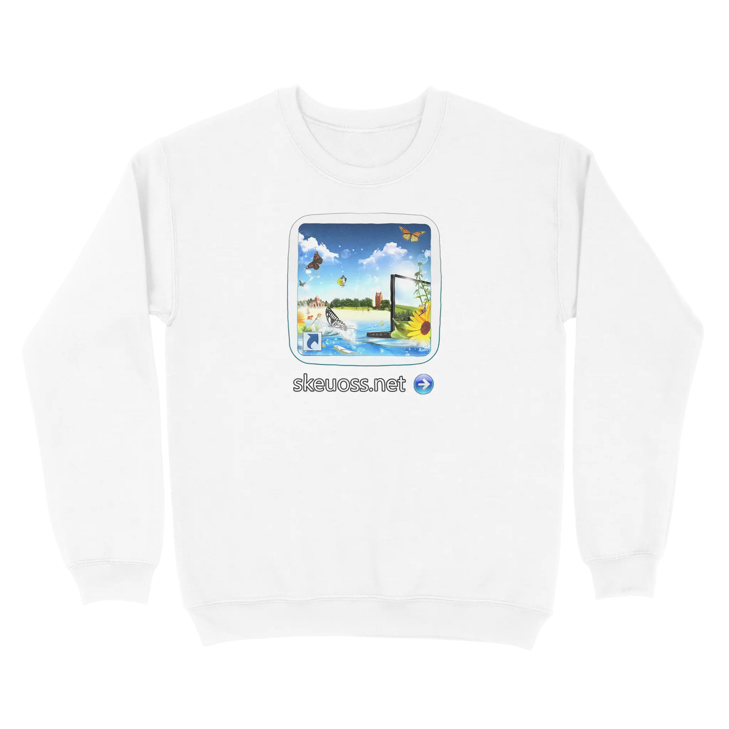 Frutiger Aero Sweatshirt - User Login Collection - User 235