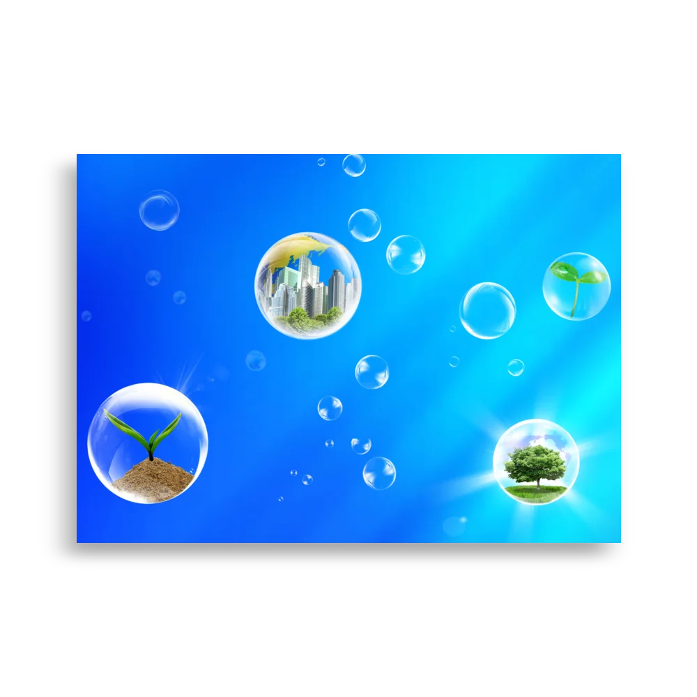 Frutiger Aero nostalgic poster wallpaper merchandise decoration home