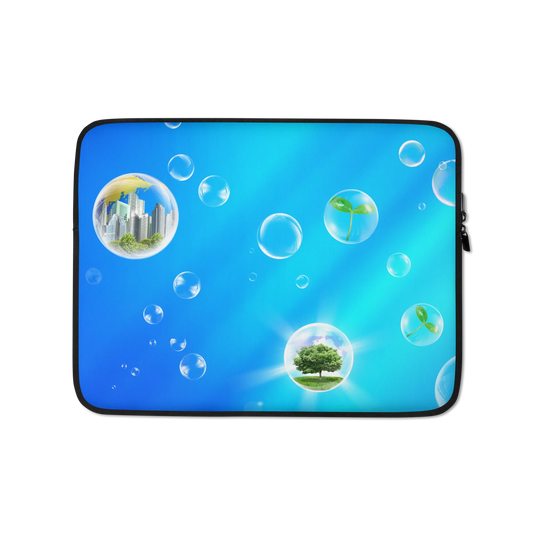 Frutiger Aero nostalgic office laptop sleeve bag protection merchandise computer accessories