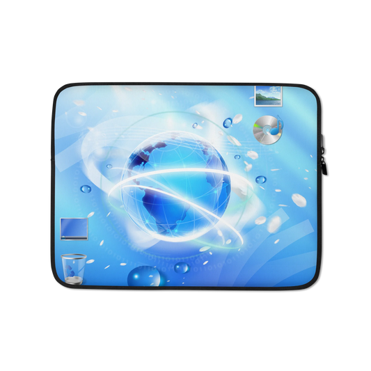 Frutiger Aero nostalgic office laptop sleeve bag protection merchandise computer accessories