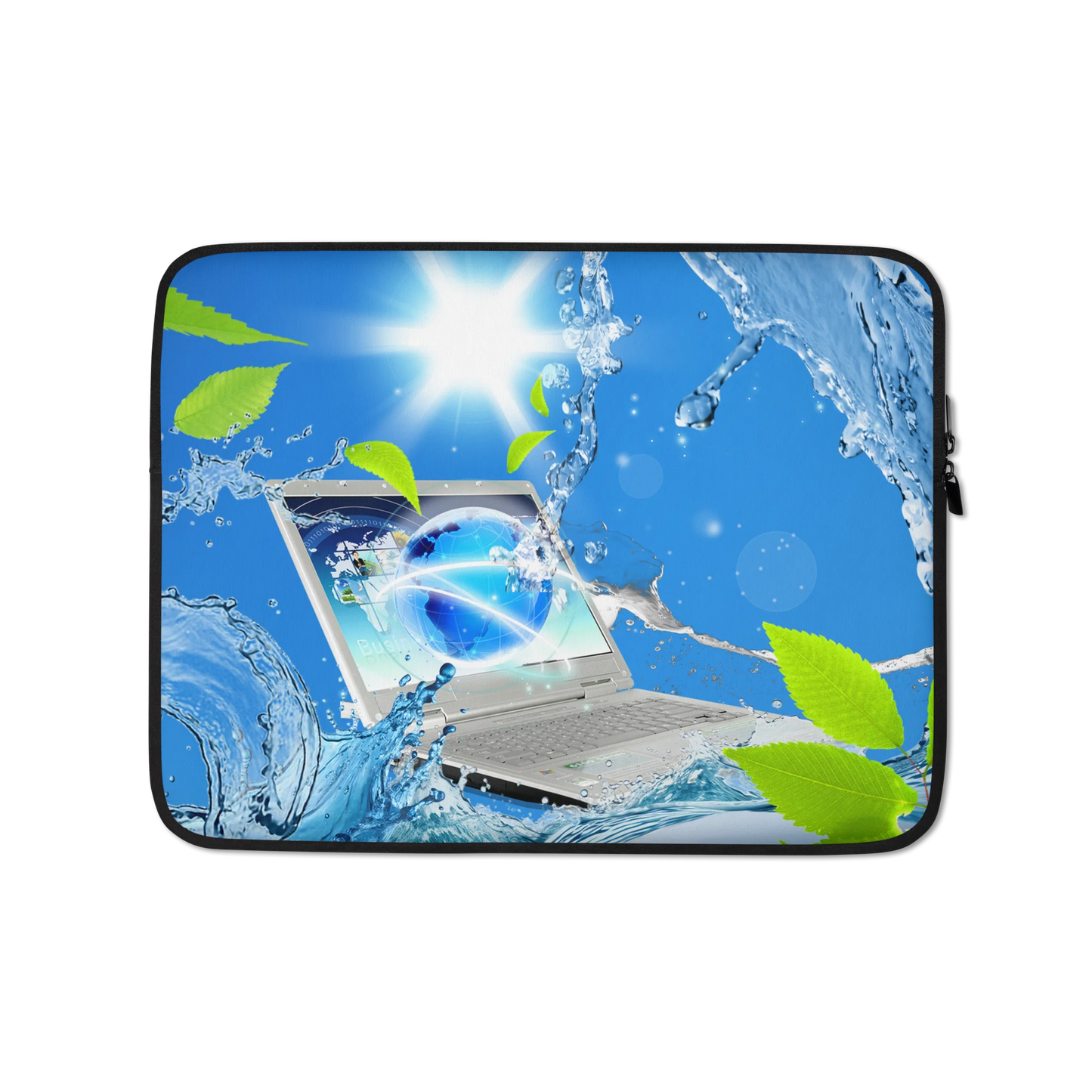 Frutiger Aero nostalgic office laptop sleeve bag protection merchandise computer accessories