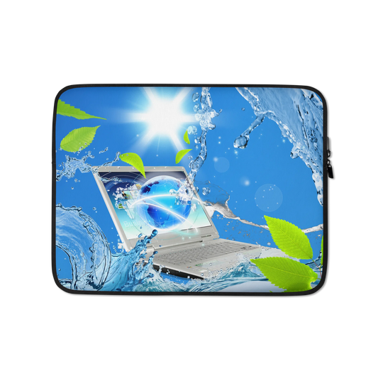 Frutiger Aero nostalgic office laptop sleeve bag protection merchandise computer accessories