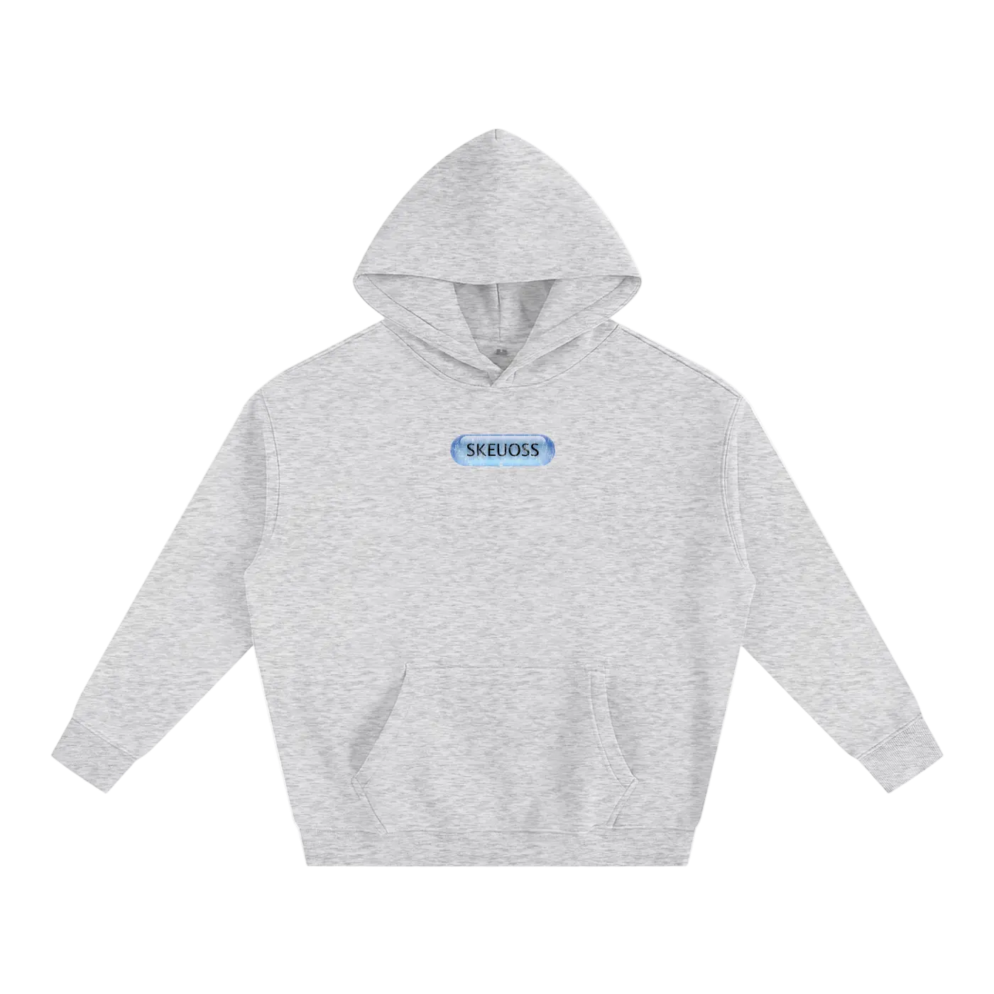 Aqua Skeuoss Hoodie